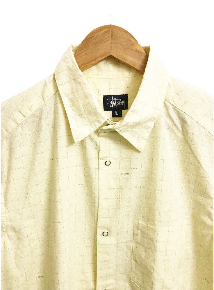 Stussy 🔥Grailed 🔥Vintage 90s Stussy Shirt Snap Button Size US L / EU 52-54 / 3 - 6 Thumbnail