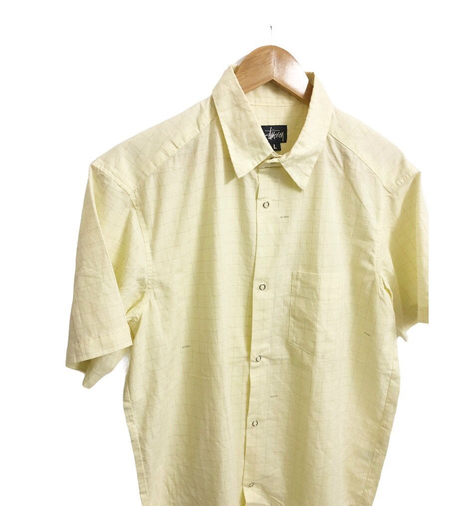 Stussy 🔥Grailed 🔥Vintage 90s Stussy Shirt Snap Button Size US L / EU 52-54 / 3 - 8 Thumbnail