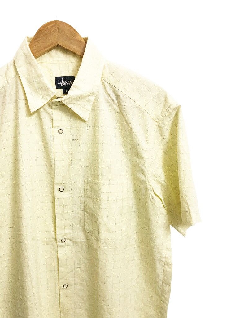 Stussy 🔥Grailed 🔥Vintage 90s Stussy Shirt Snap Button Size US L / EU 52-54 / 3 - 7 Thumbnail