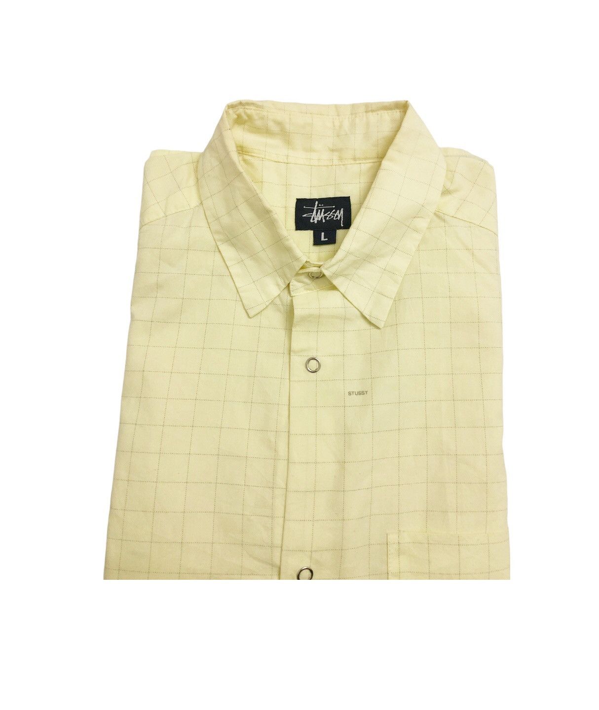 Stussy 🔥Grailed 🔥Vintage 90s Stussy Shirt Snap Button Size US L / EU 52-54 / 3 - 4 Thumbnail
