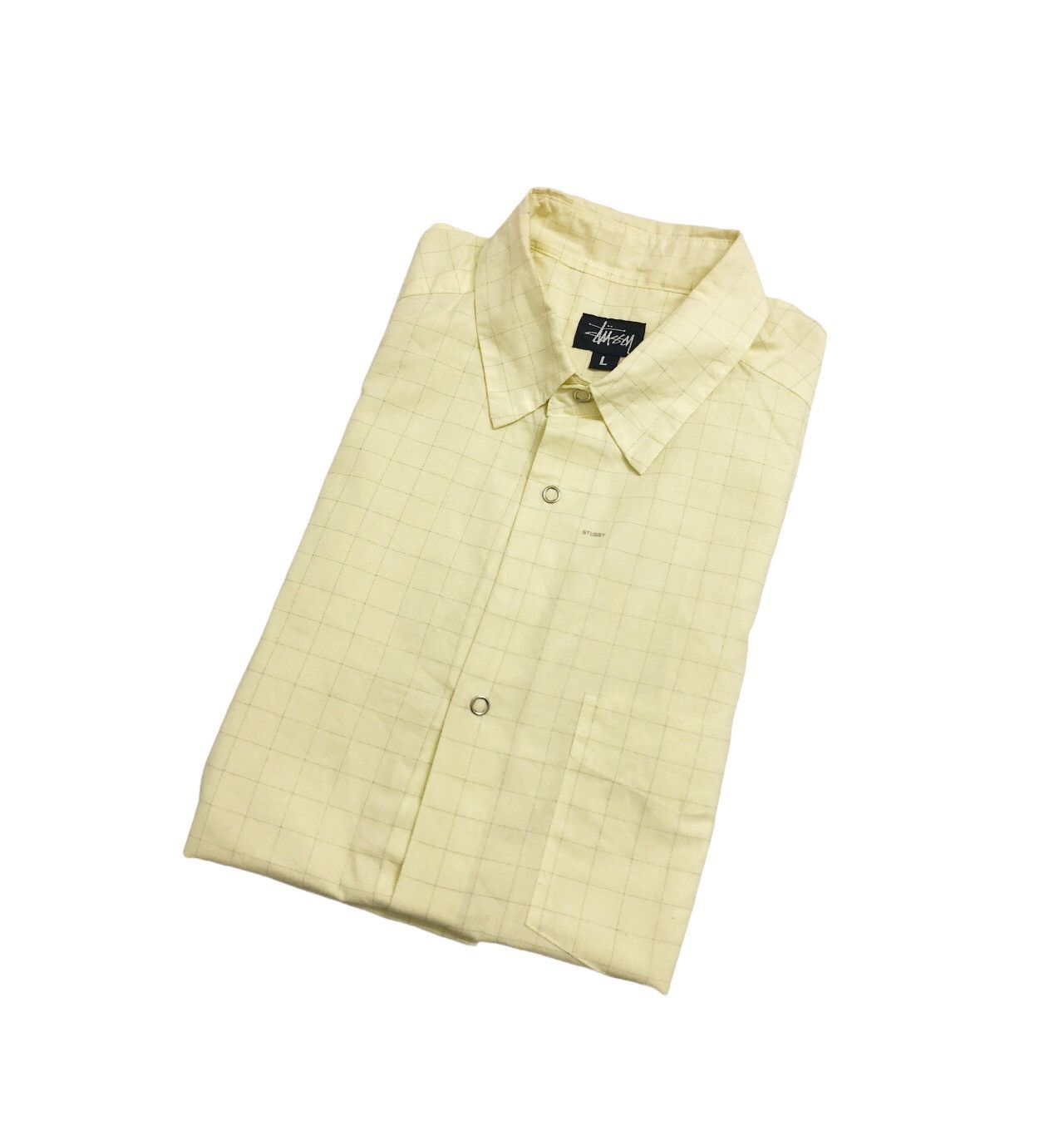 Stussy 🔥Grailed 🔥Vintage 90s Stussy Shirt Snap Button Size US L / EU 52-54 / 3 - 2 Thumbnail