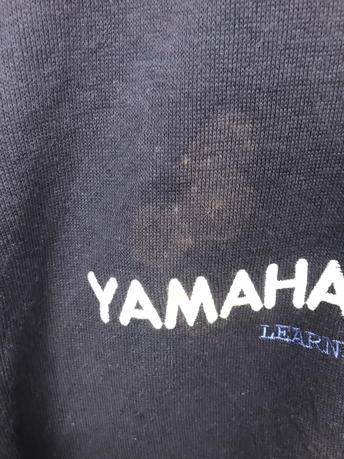 Japanese Brand × Vintage × Yamaha Vintage spellout Yamaha half zipper sweatshirt Size US M / EU 48-50 / 2 - 5 Thumbnail