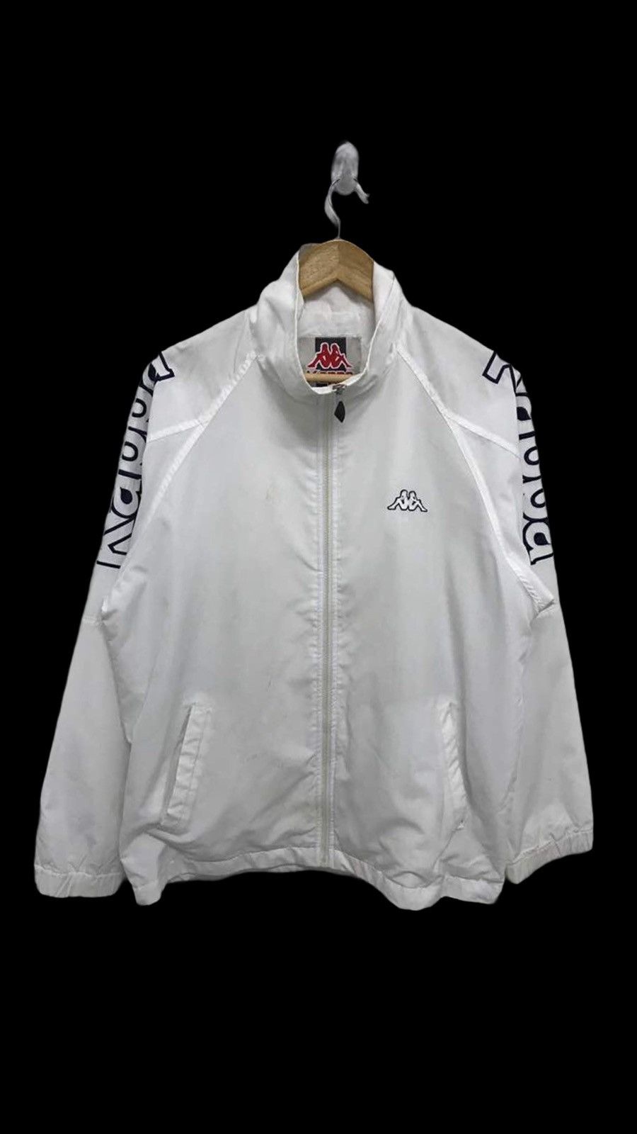 Vintage Kappa Windbreaker Jacket Size US M / EU 48-50 / 2 - 1 Thumbnail