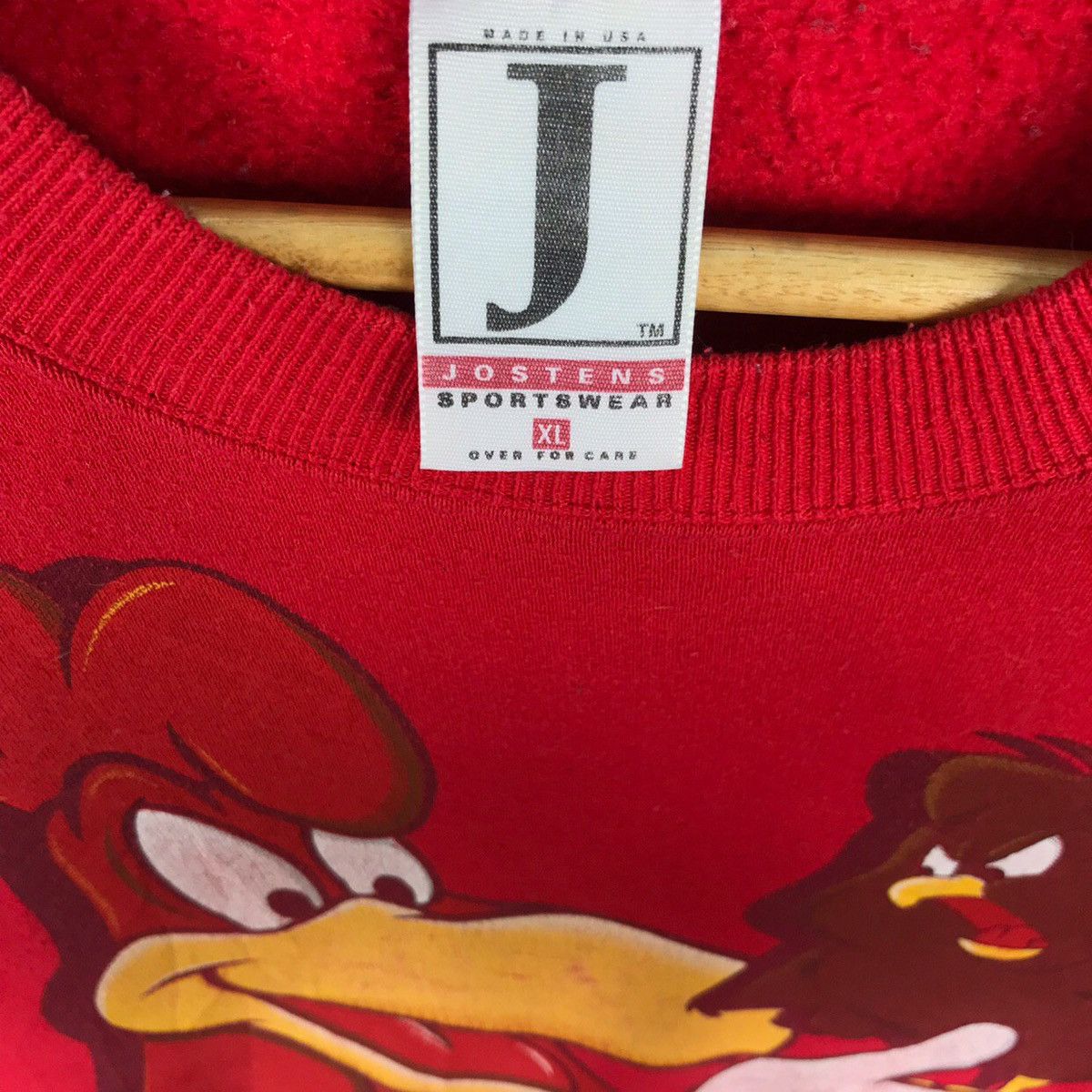 Cartoon Network Vintage Cartoon Foghorn Leghorn and Henery Hawk Sweatshirt Size US XL / EU 56 / 4 - 7 Thumbnail