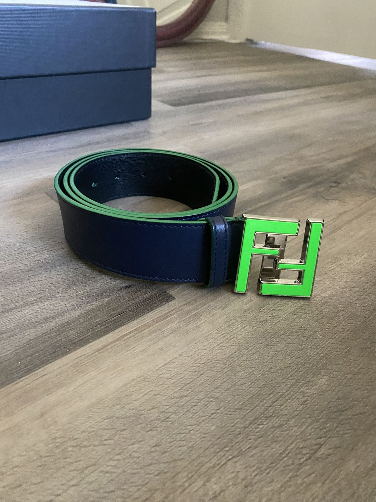 Green collection fendi belt - Official Online Store