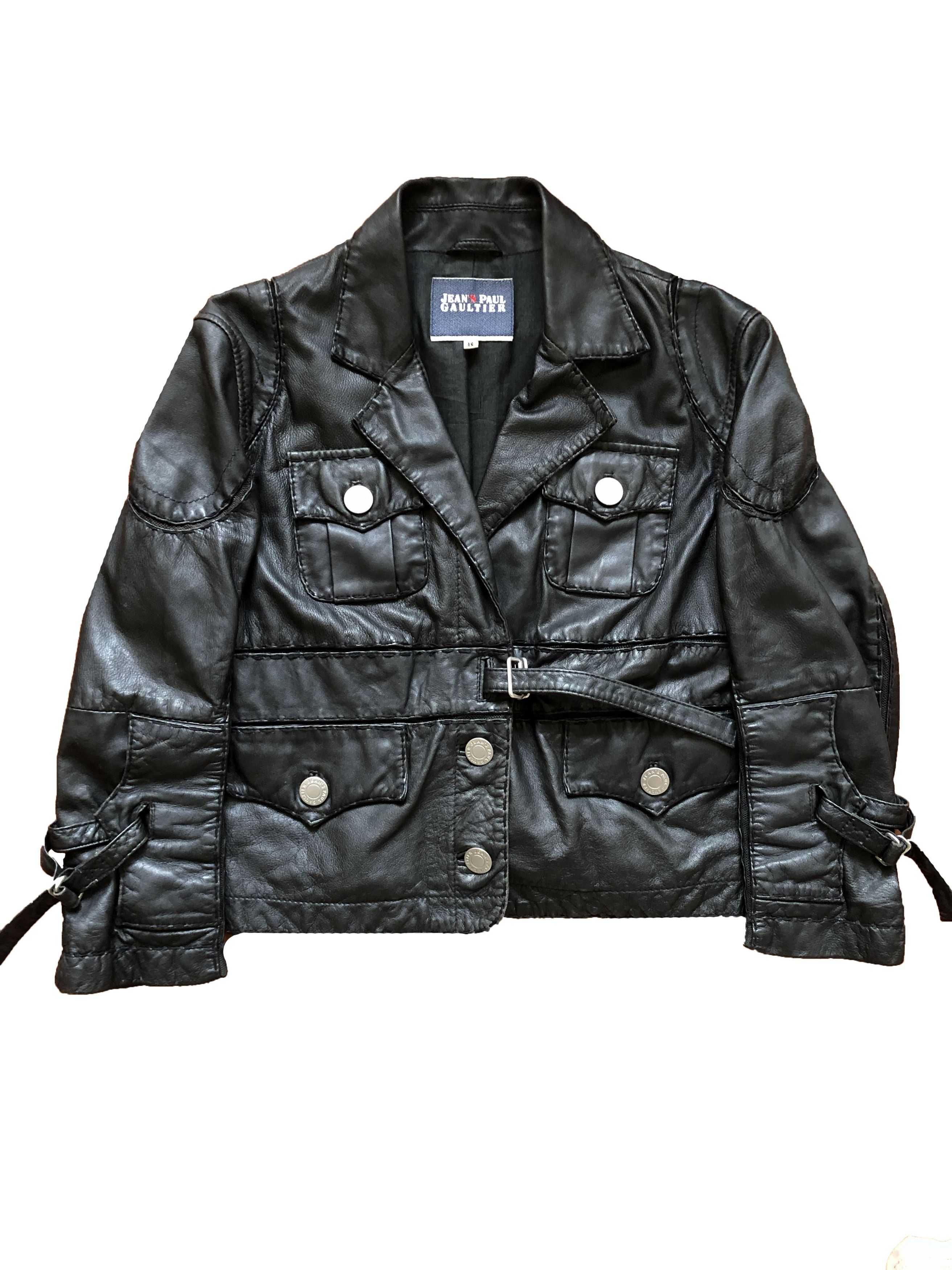 Men's Jean Paul Gaultier Leather Jackets | Grailed