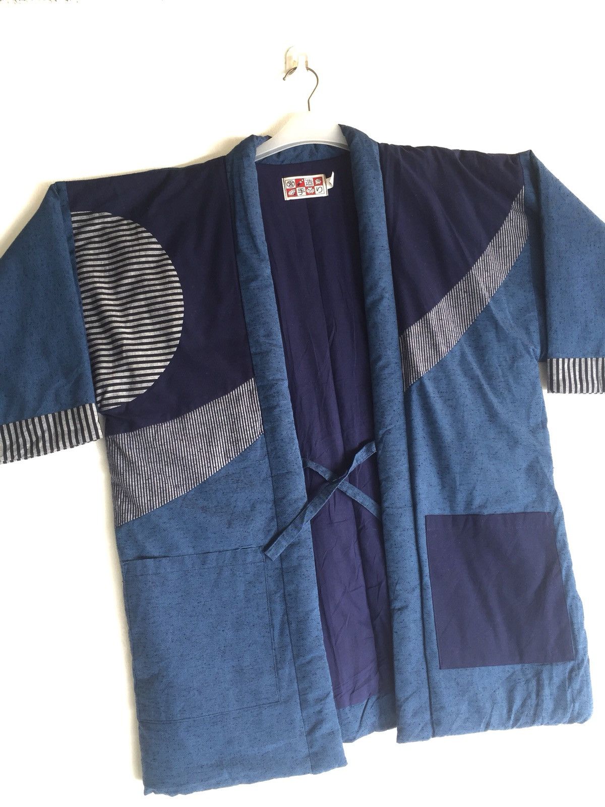 Japanese Brand Vintage Kapital Inspired 4 Tone Colour Patchwork Kimono Size US M / EU 48-50 / 2 - 1 Thumbnail
