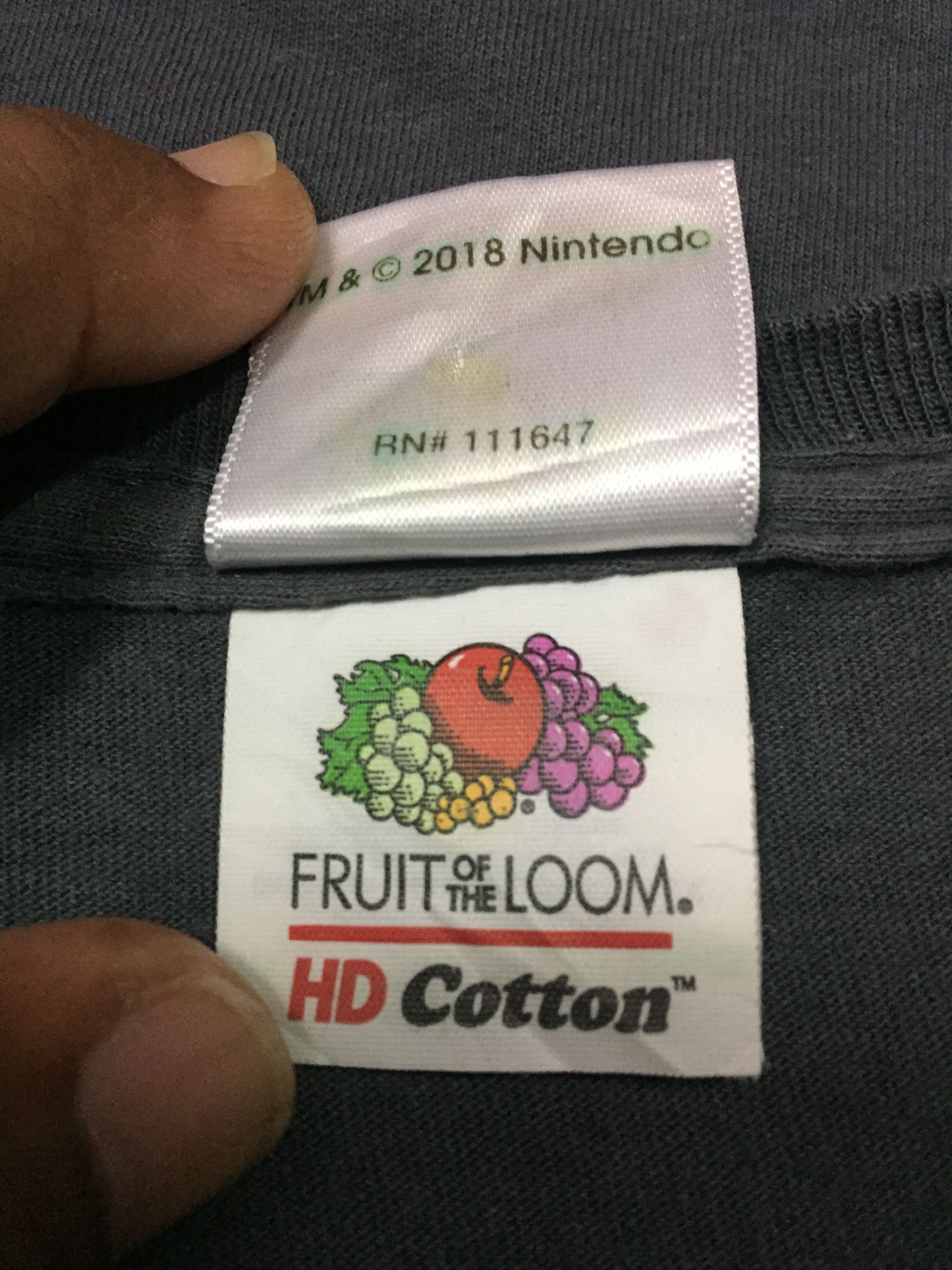 Fruit Of The Loom Super Mario Character Tee Size L Size US L / EU 52-54 / 3 - 5 Thumbnail