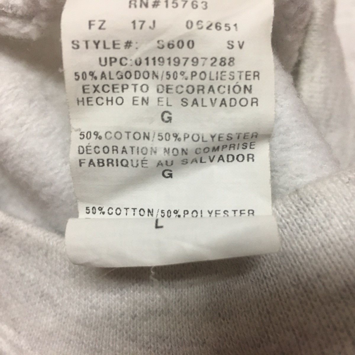 Champion × Vintage Vintage Champion Sweatshirt Crewneck Small Logo Embroidery Size US L / EU 52-54 / 3 - 7 Thumbnail