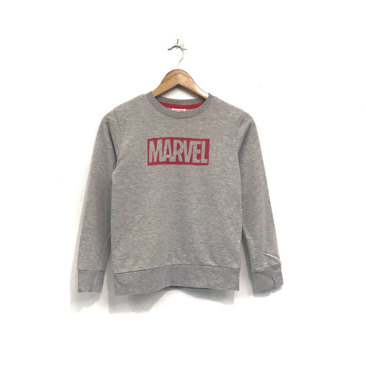 DC Comics × Marvel Comics × Vintage Vintage MARVEL Comics Box Logo Sweatshirt Crewneck Pullover Size US XS / EU 42 / 0 - 1 Thumbnail