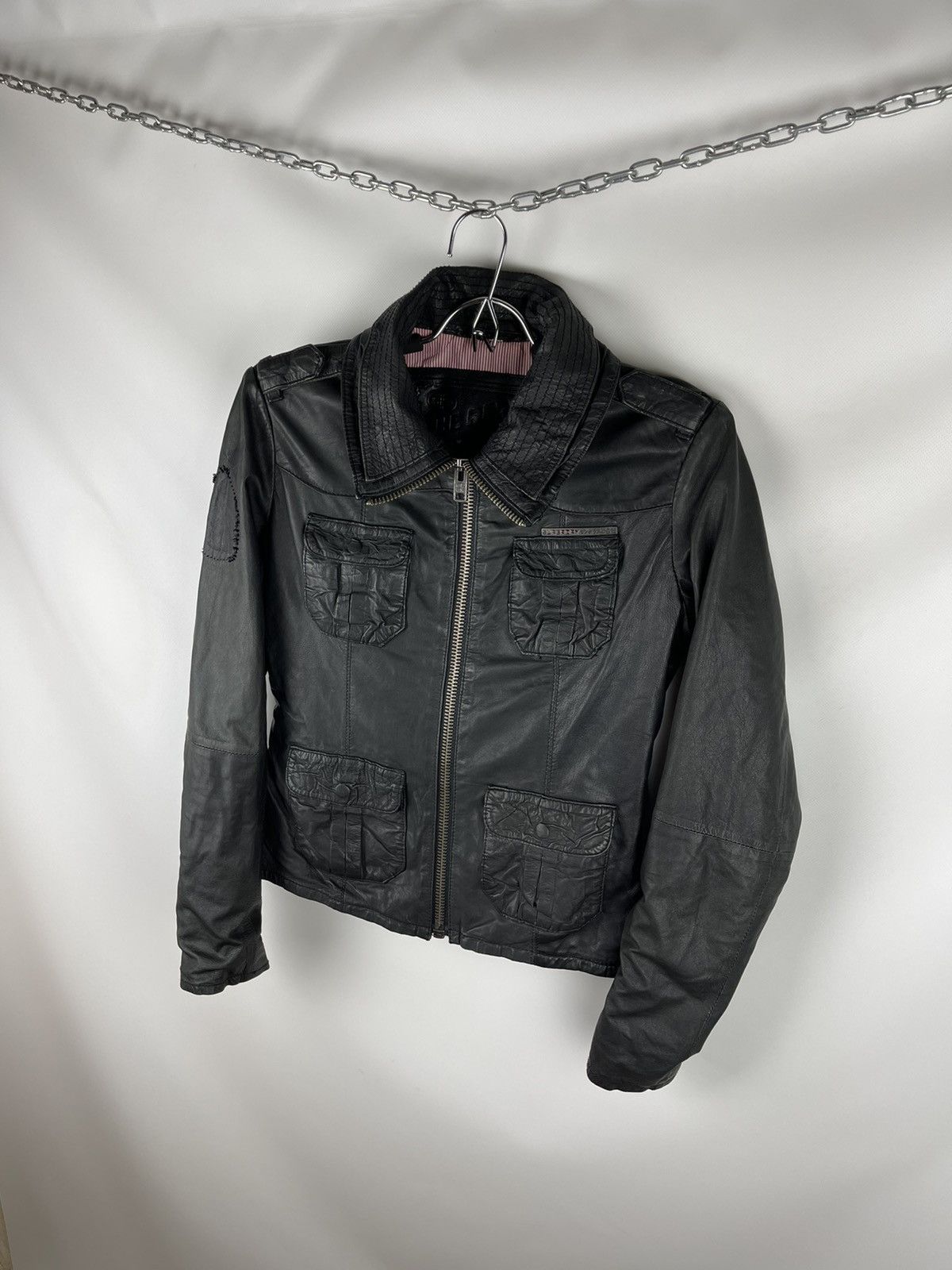 Superdry ramona 2025 leather jacket