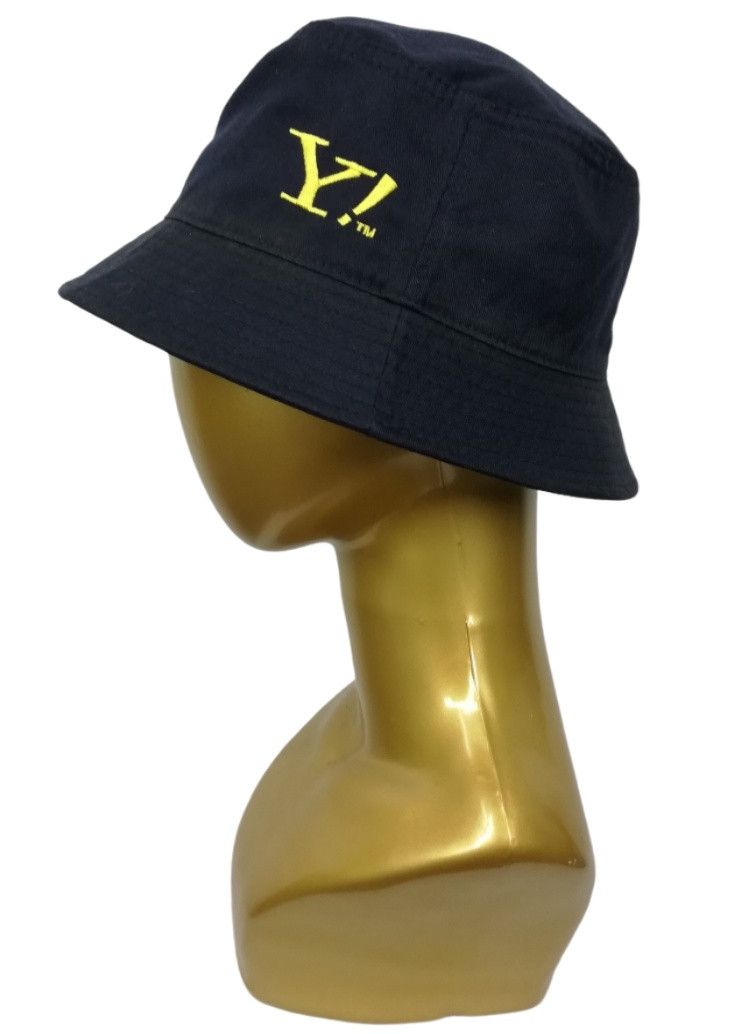 Vintage 🔥Vintage Yahoo! Japan Big Logo Dark Blue Bucket Hat🔥 Size ONE SIZE - 2 Thumbnail