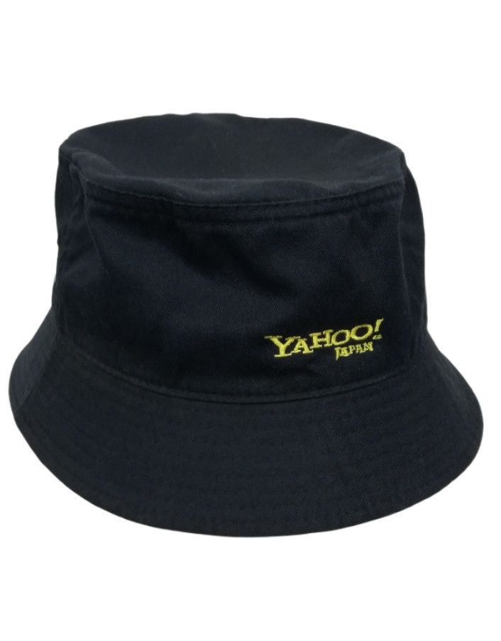 Vintage 🔥Vintage Yahoo! Japan Big Logo Dark Blue Bucket Hat🔥 Size ONE SIZE - 10 Thumbnail
