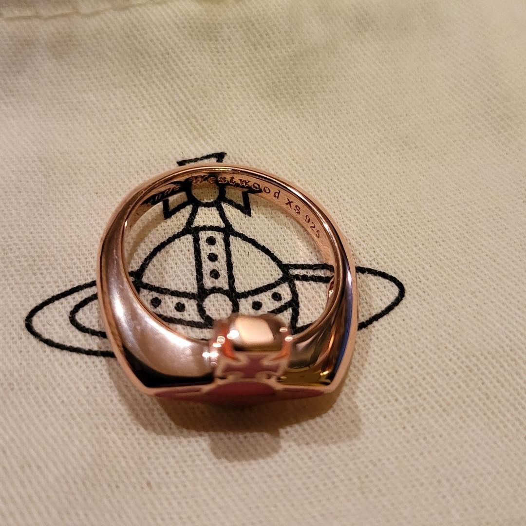 Vivienne Westwood 925 OG Orb Ring Size ONE SIZE - 2 Thumbnail