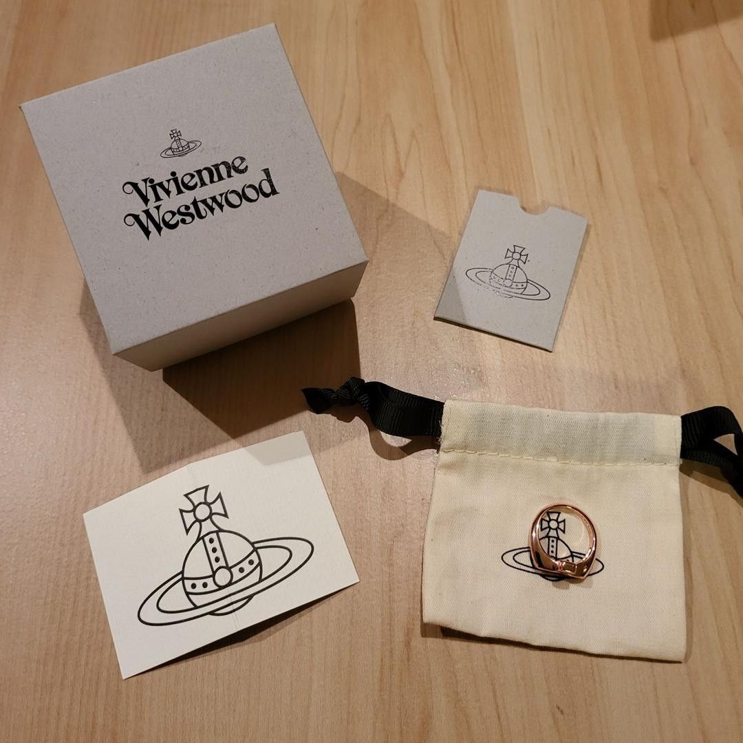 Vivienne Westwood 925 OG Orb Ring Size ONE SIZE - 3 Thumbnail