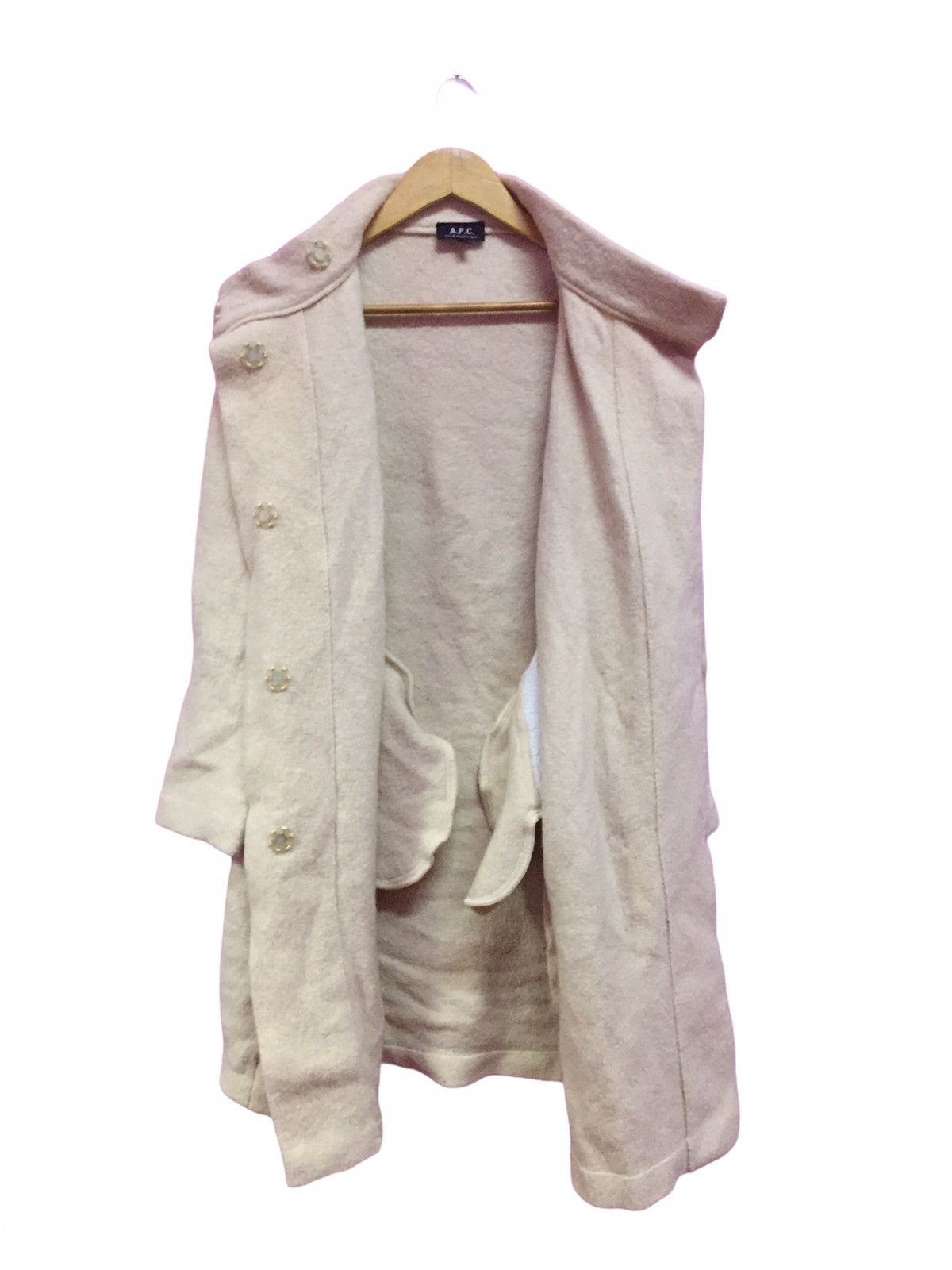 A.P.C. Vintage A.P.C Wool Magnet Button Long Jackets Size M Size US M / EU 48-50 / 2 - 3 Thumbnail
