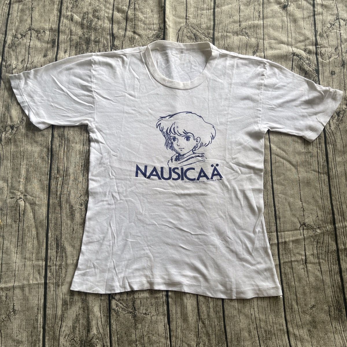 Anime Vtg 84 NAUSICAA STUDIO GHIBLI Anime Hayao Miyazaki Tee Shirt Size US S / EU 44-46 / 1 - 1 Thumbnail