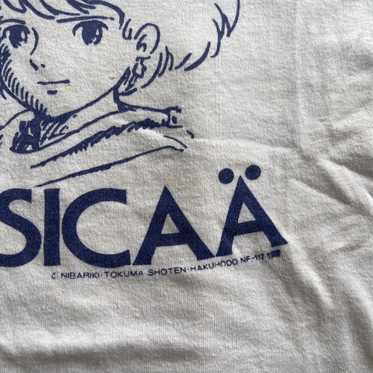 Anime Vtg 84 NAUSICAA STUDIO GHIBLI Anime Hayao Miyazaki Tee Shirt Size US S / EU 44-46 / 1 - 4 Thumbnail