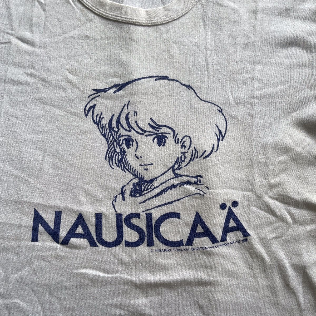 Anime Vtg 84 NAUSICAA STUDIO GHIBLI Anime Hayao Miyazaki Tee Shirt Size US S / EU 44-46 / 1 - 3 Thumbnail