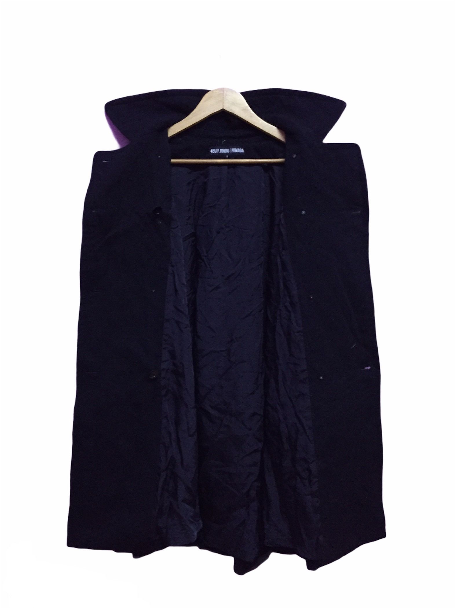 Japanese Brand Junko Shimada Wool Long Jackets Size US XL / EU 56 / 4 - 3 Thumbnail