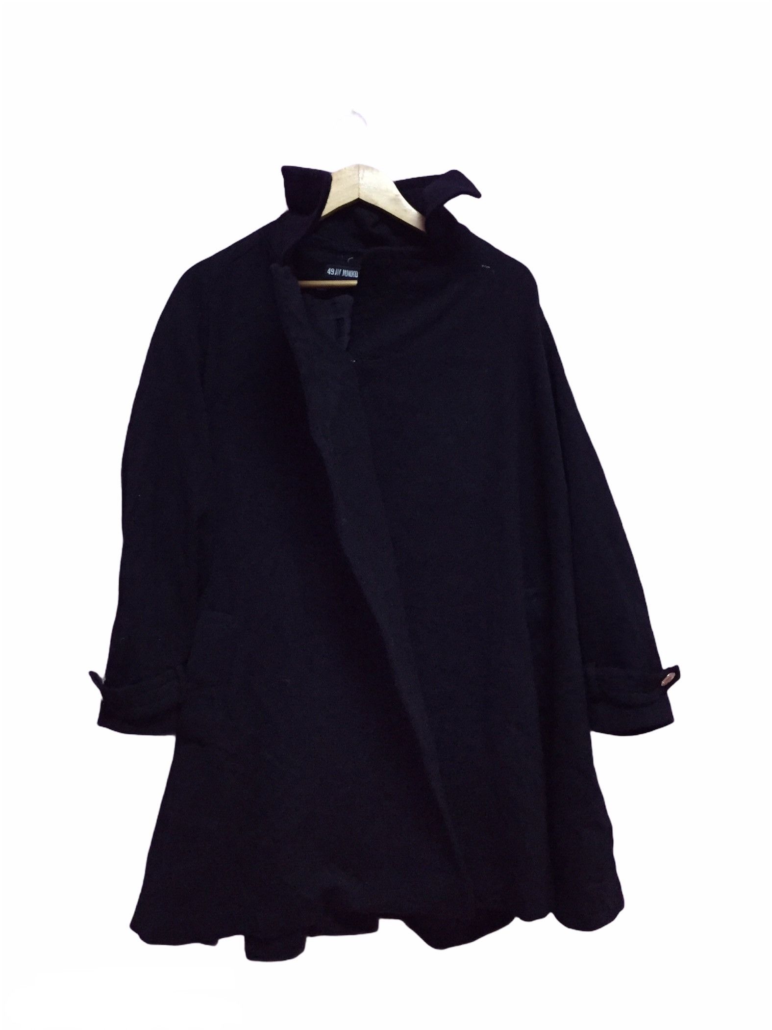 Japanese Brand Junko Shimada Wool Long Jackets Size US XL / EU 56 / 4 - 1 Thumbnail