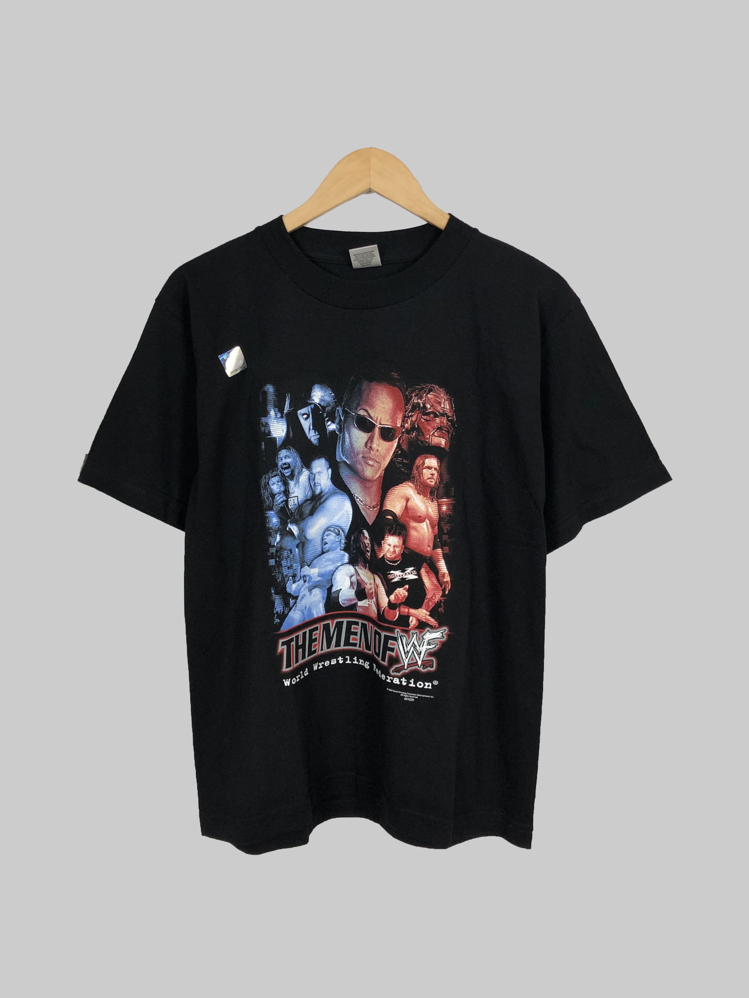Vintage Vintage 2000 The Men Of WWF Stone Cold Undertaker Hardy Size US M / EU 48-50 / 2 - 1 Thumbnail