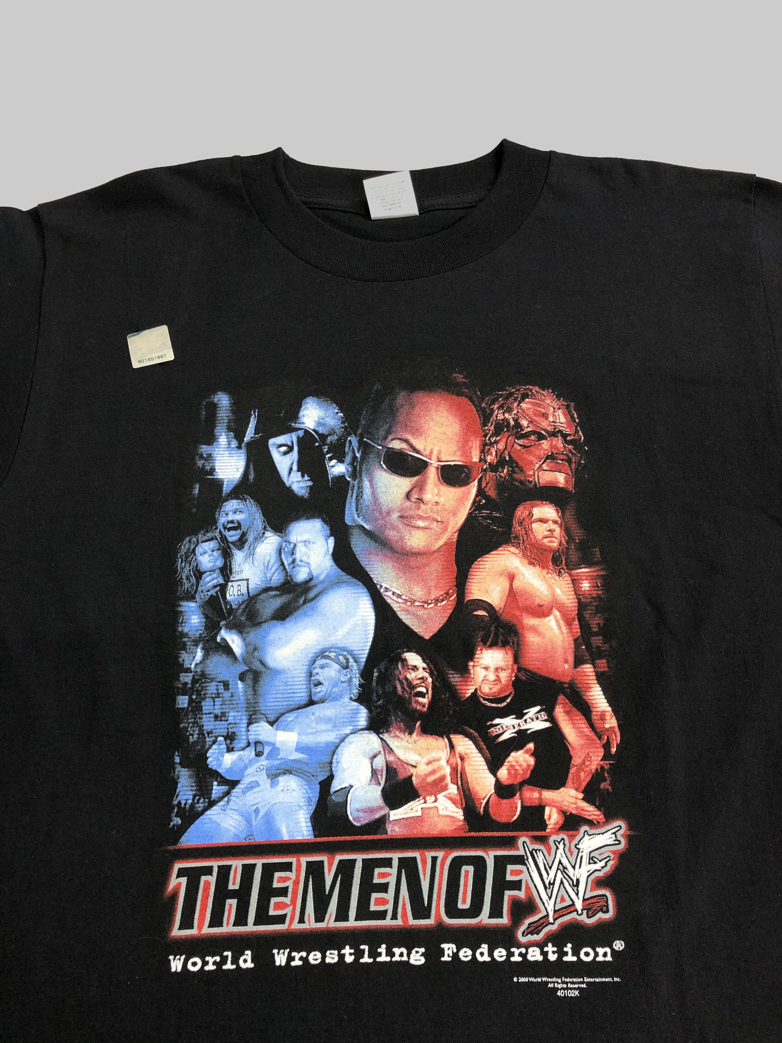 Vintage Vintage 2000 The Men Of WWF Stone Cold Undertaker Hardy Size US M / EU 48-50 / 2 - 3 Thumbnail