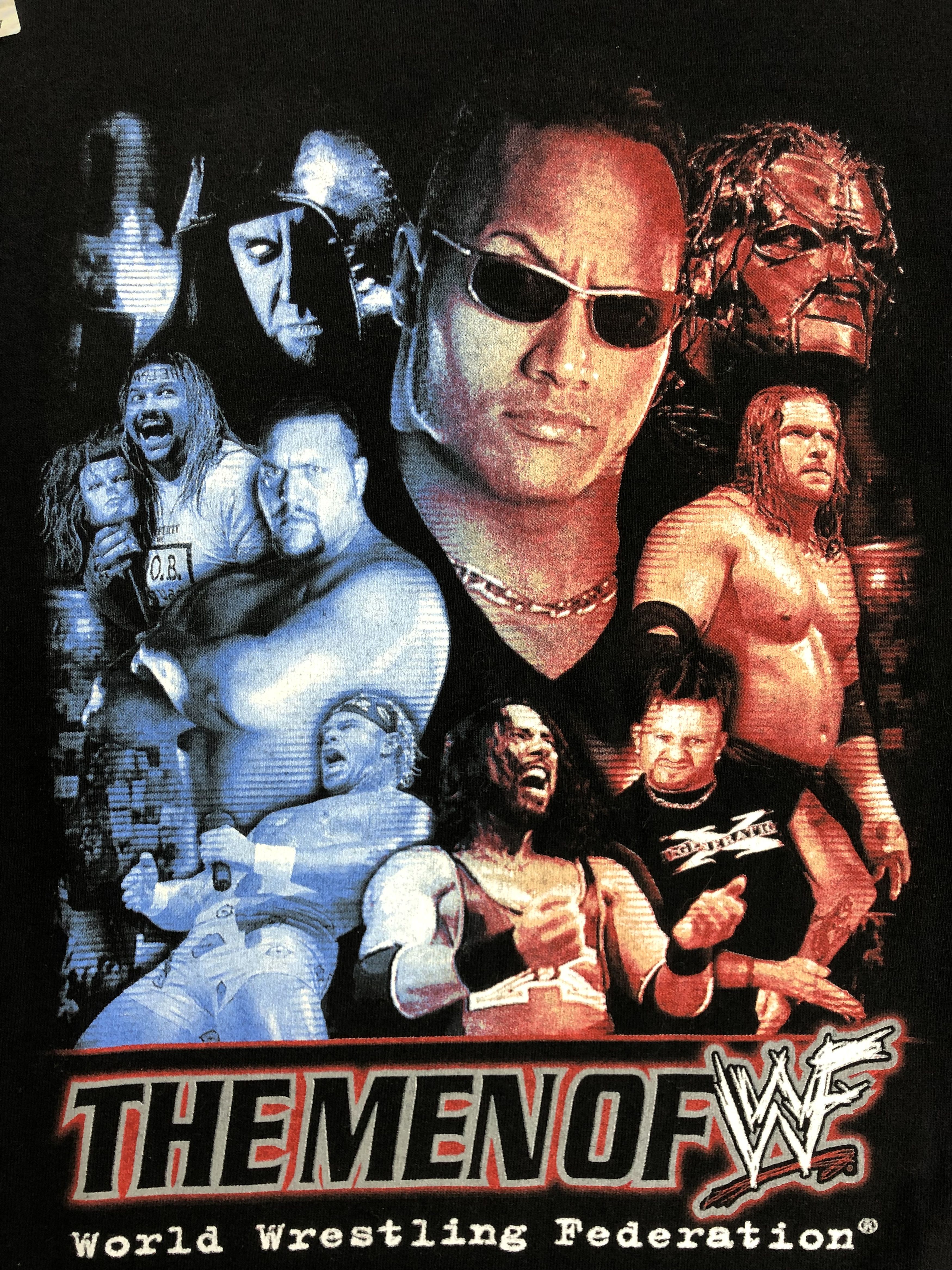 Vintage Vintage 2000 The Men Of WWF Stone Cold Undertaker Hardy Size US M / EU 48-50 / 2 - 4 Thumbnail