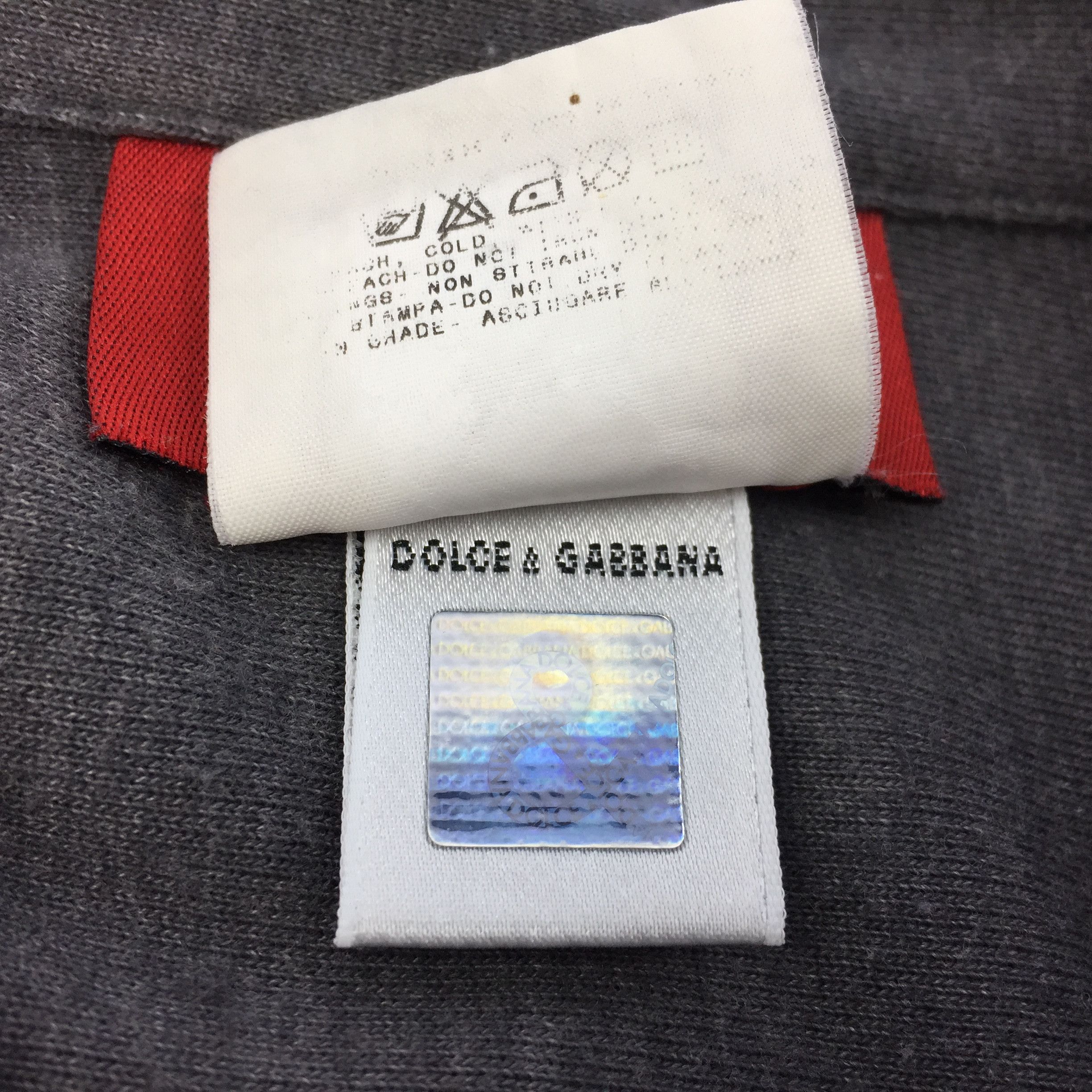 Dolce & Gabbana × Vintage Dolce & Gabbana SPORT Gray Shirts Rare Vintage Size US L / EU 52-54 / 3 - 9 Thumbnail