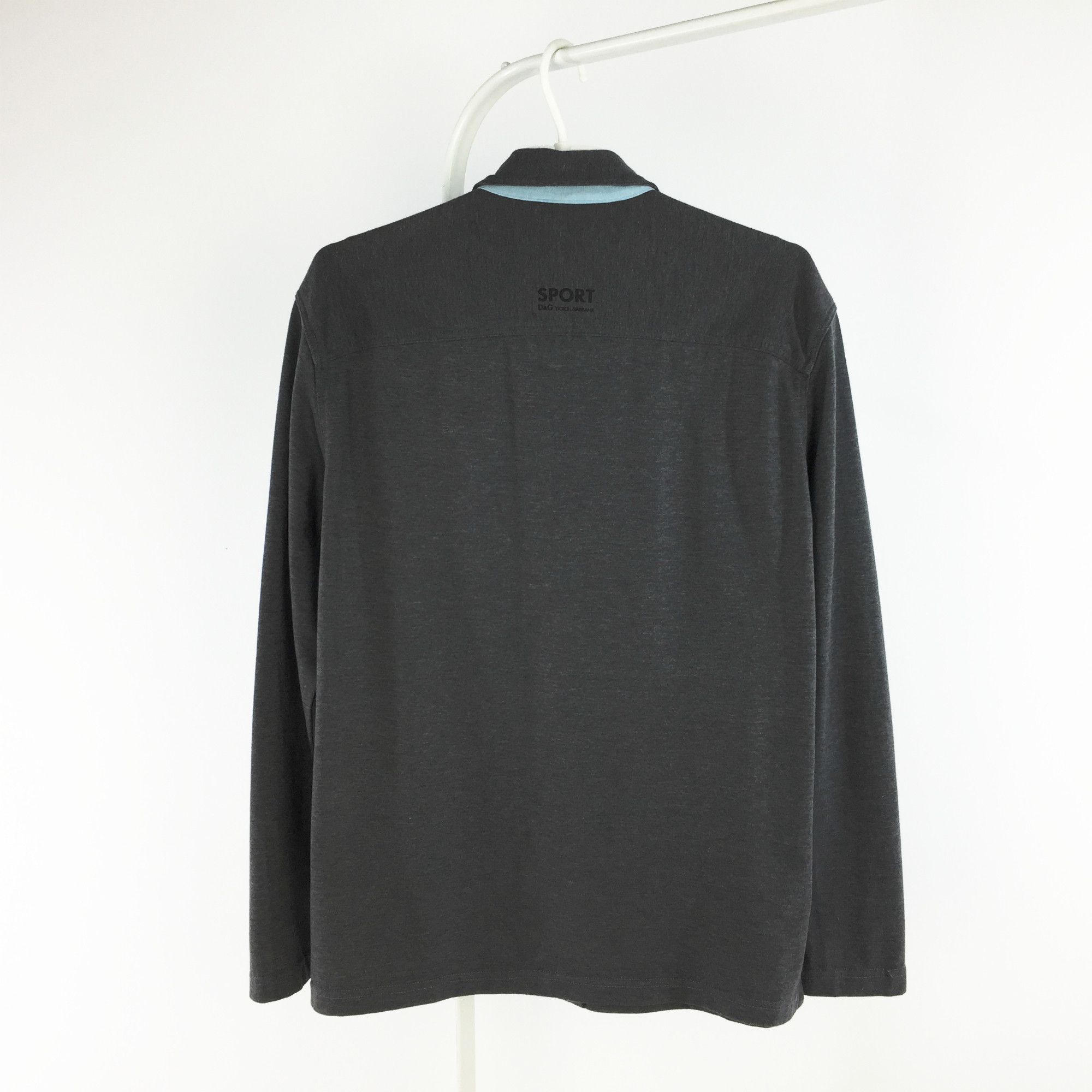 Dolce & Gabbana × Vintage Dolce & Gabbana SPORT Gray Shirts Rare Vintage Size US L / EU 52-54 / 3 - 3 Thumbnail