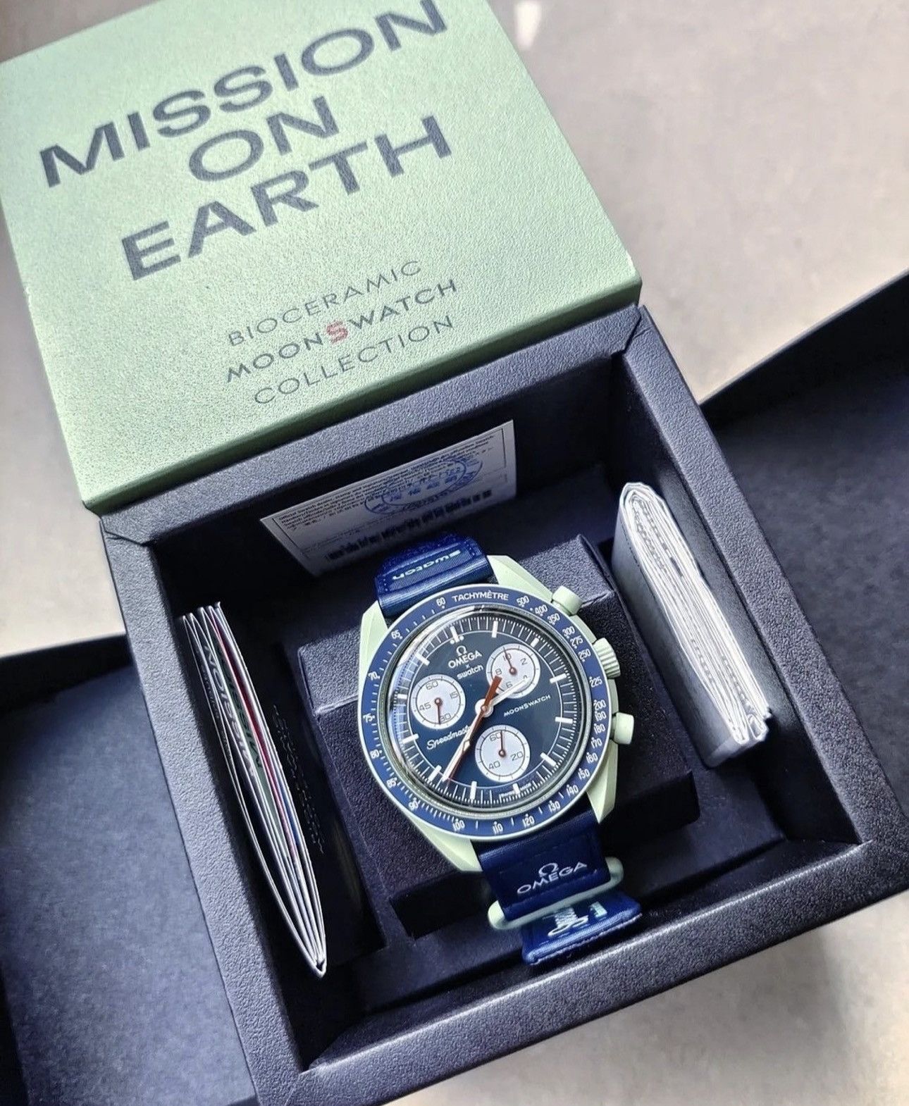 Swatch 💥DISCOUNTED💥Omega x Swatch Moons watch Mission on Earth | Grailed