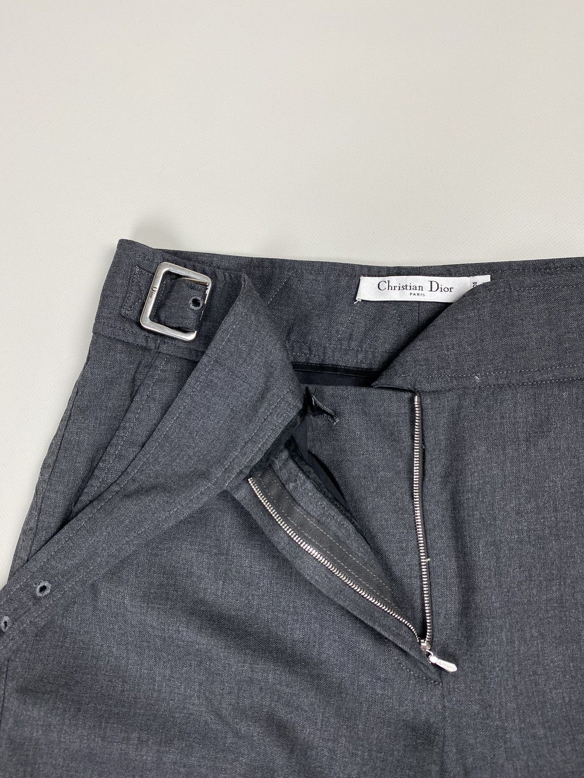 Dior × Vintage Rare VTG Christian Dior ladies Wool Pants Trousers Size US 4 Size 27" / US 4 / IT 40 - 10 Thumbnail