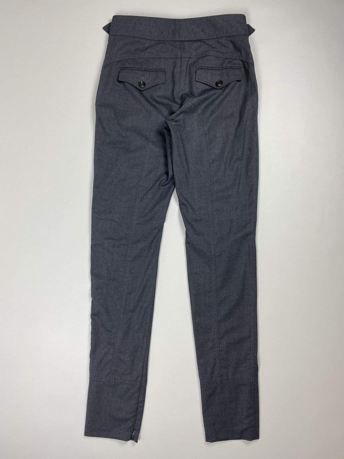 Dior × Vintage Rare VTG Christian Dior ladies Wool Pants Trousers Size US 4 Size 27" / US 4 / IT 40 - 17 Thumbnail