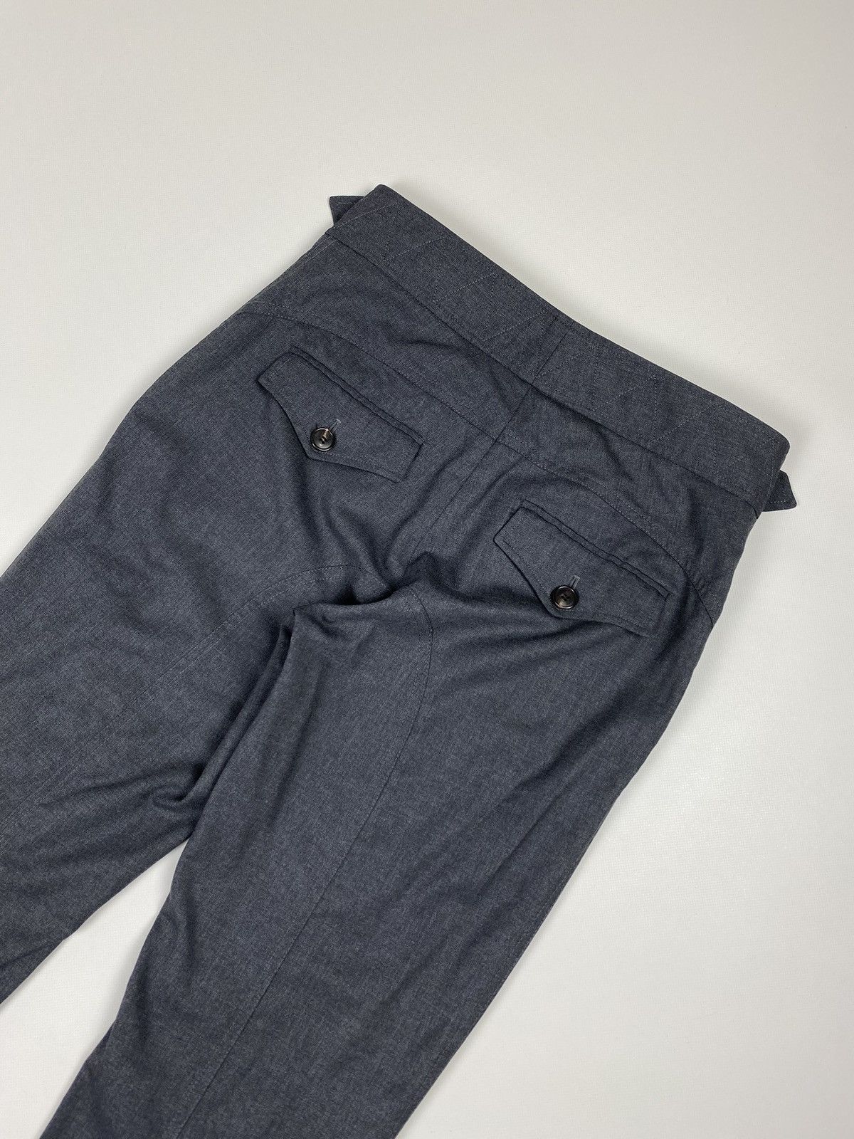 Dior × Vintage Rare VTG Christian Dior ladies Wool Pants Trousers Size US 4 Size 27" / US 4 / IT 40 - 18 Thumbnail