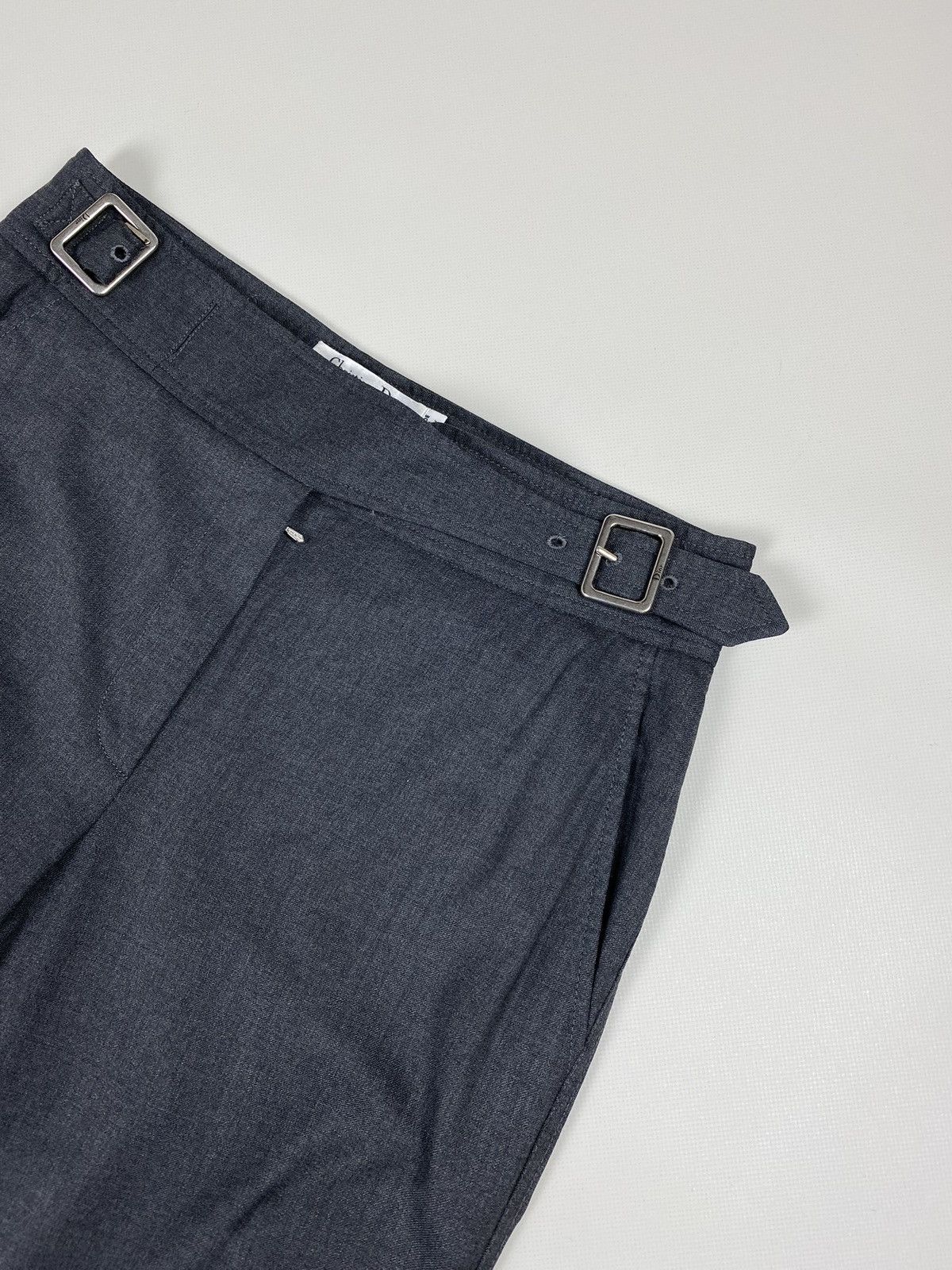 Dior × Vintage Rare VTG Christian Dior ladies Wool Pants Trousers Size US 4 Size 27" / US 4 / IT 40 - 7 Thumbnail