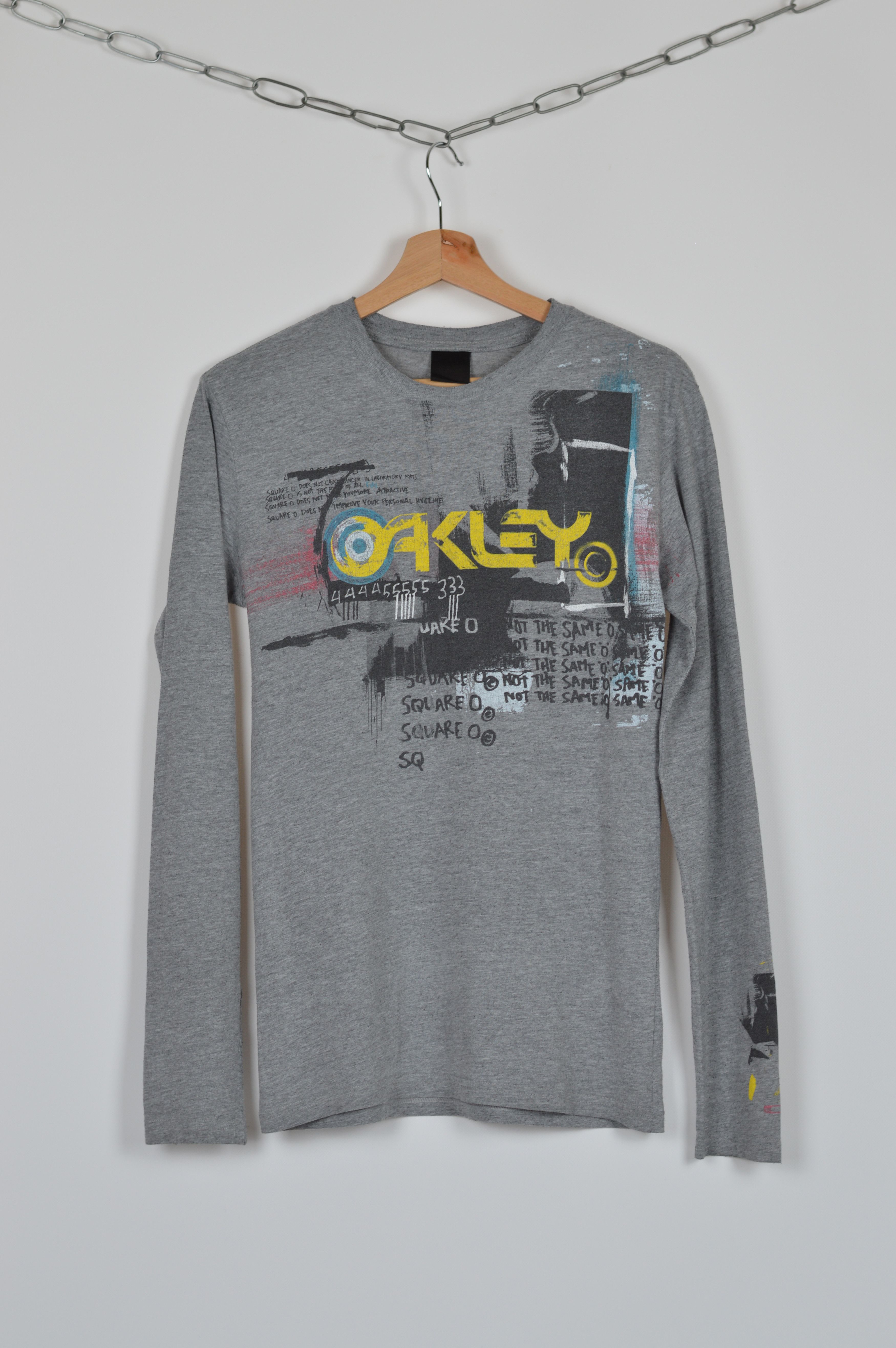Oakley × Vintage Oakley Big Logo long sleeve tee Size US S / EU 44-46 / 1 - 1 Thumbnail