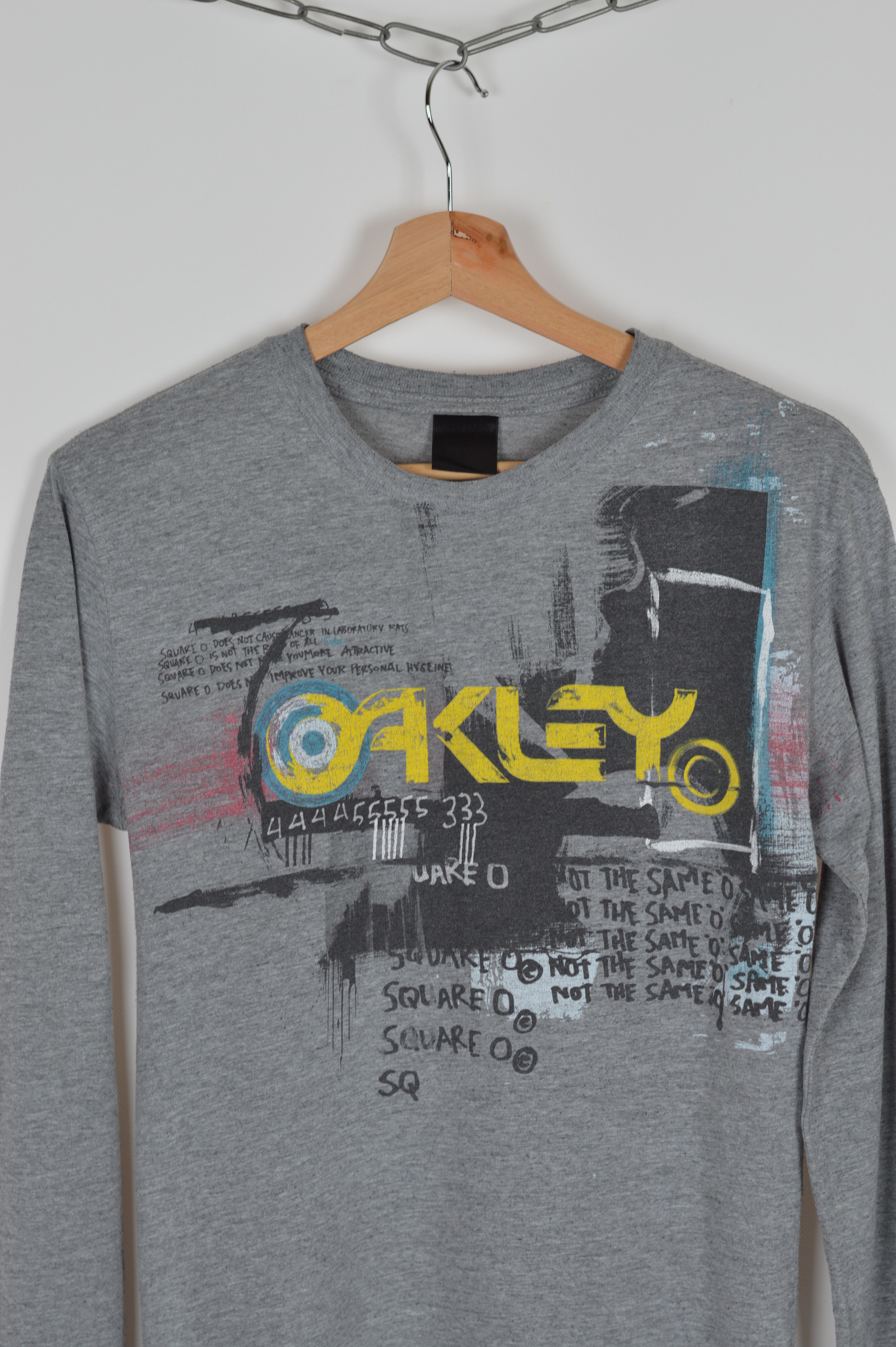 Oakley × Vintage Oakley Big Logo long sleeve tee Size US S / EU 44-46 / 1 - 2 Thumbnail