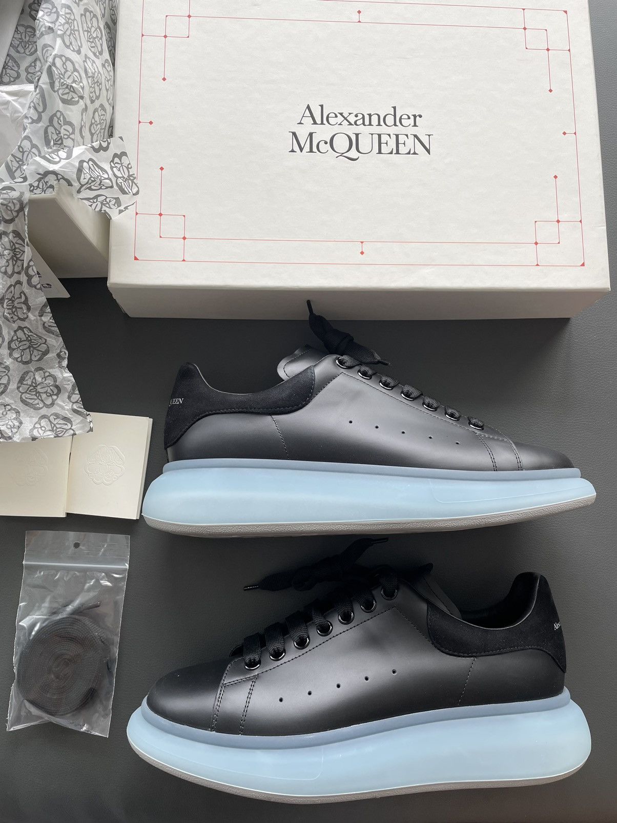 Alexander McQueen Limited Edition Alexander McQueen Leather Sneaker Size US 11.5 / EU 44-45 - 1 Thumbnail