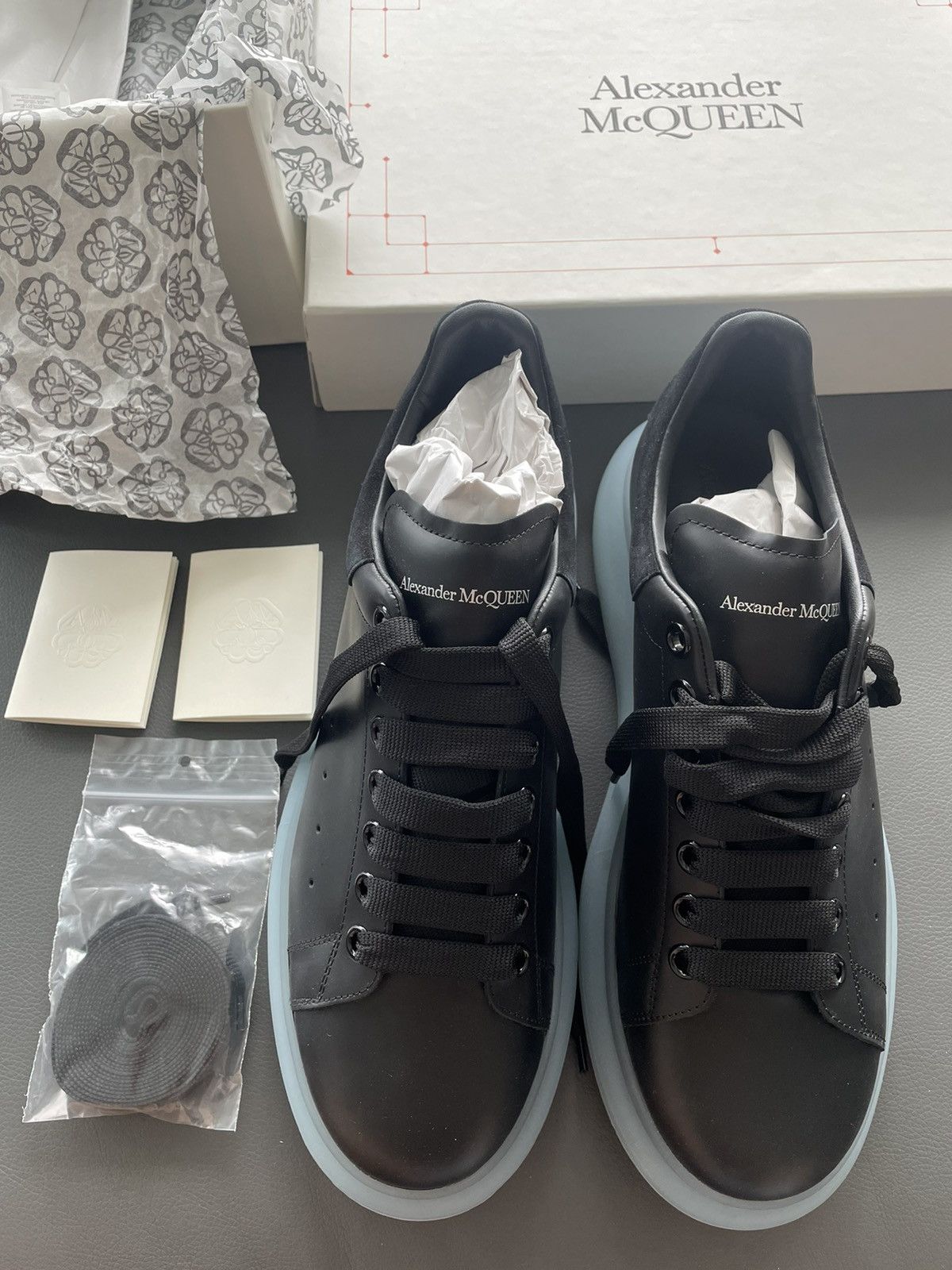 Alexander McQueen Limited Edition Alexander McQueen Leather Sneaker Size US 11.5 / EU 44-45 - 12 Thumbnail