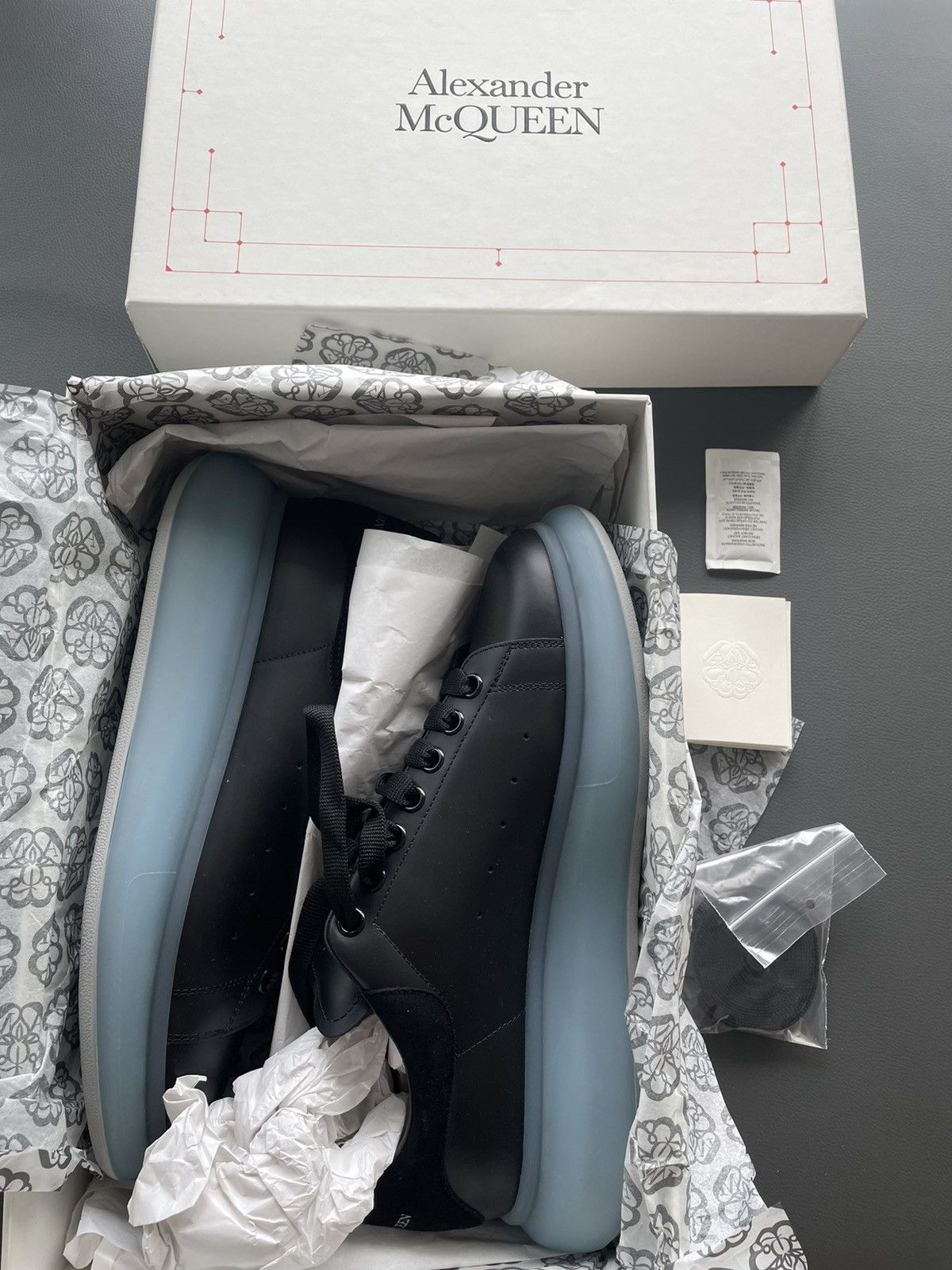 Alexander McQueen Limited Edition Alexander McQueen Leather Sneaker Size US 11.5 / EU 44-45 - 9 Thumbnail