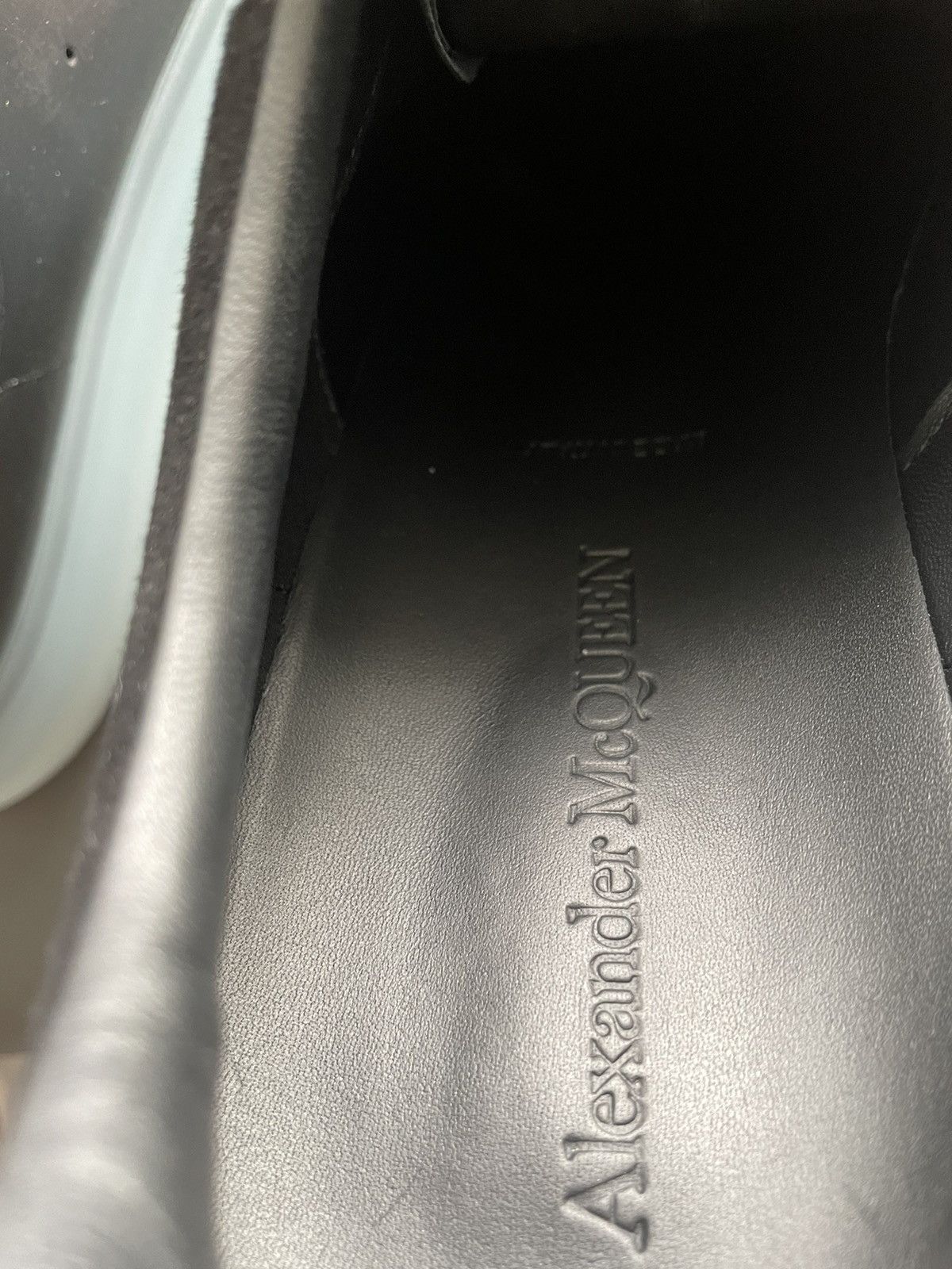 Alexander McQueen Limited Edition Alexander McQueen Leather Sneaker Size US 11.5 / EU 44-45 - 11 Thumbnail