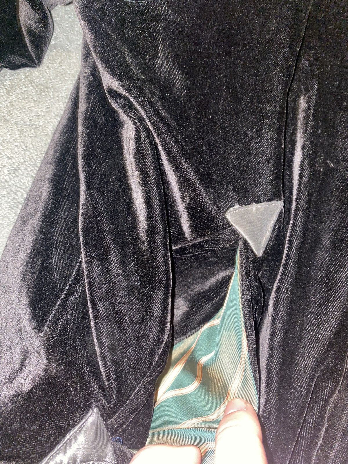 20471120 20471120 “Paper Recycle”Velvet Crystal Jacket Size US L / EU 52-54 / 3 - 5 Thumbnail