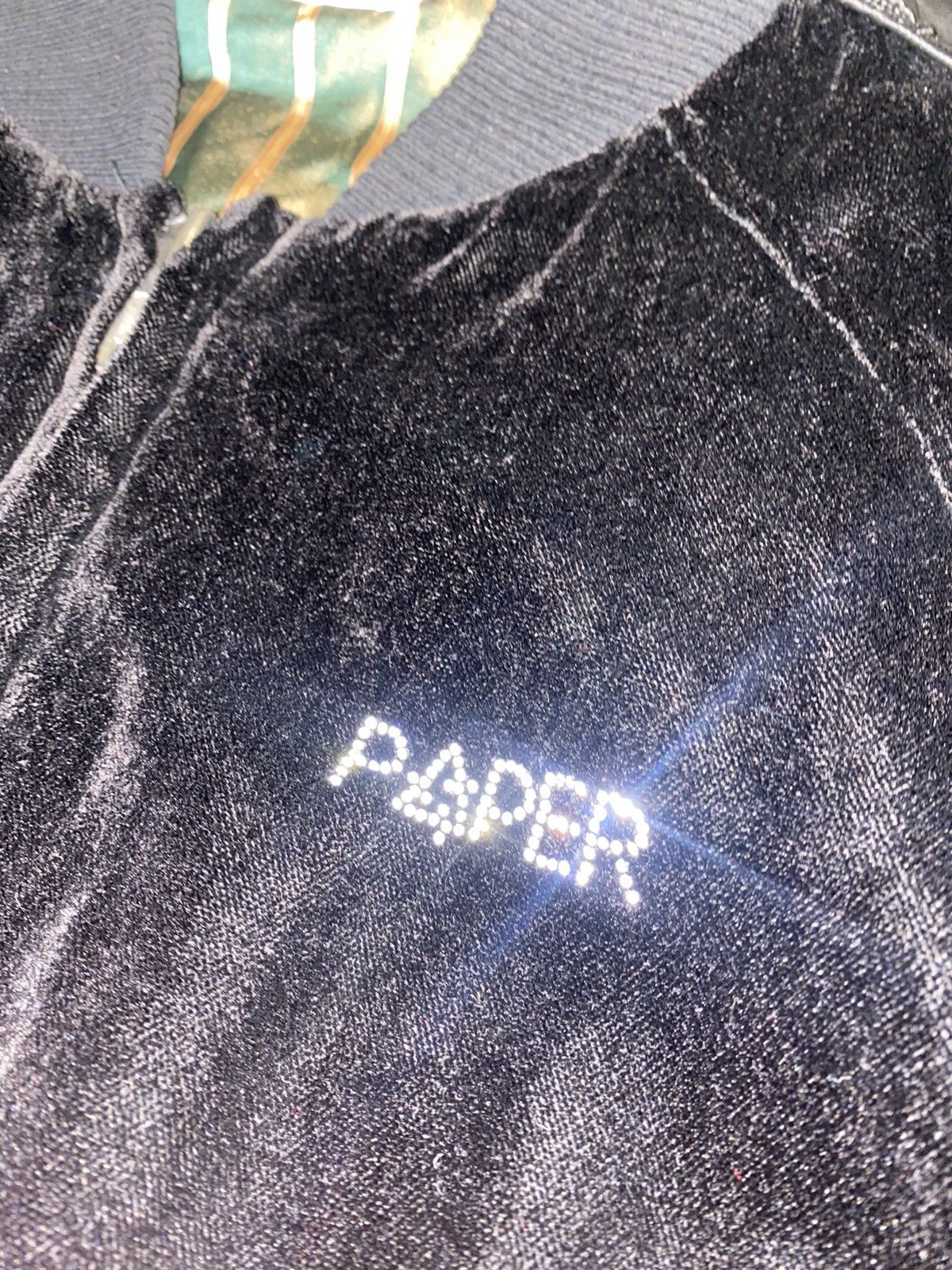 20471120 20471120 “Paper Recycle”Velvet Crystal Jacket Size US L / EU 52-54 / 3 - 4 Thumbnail