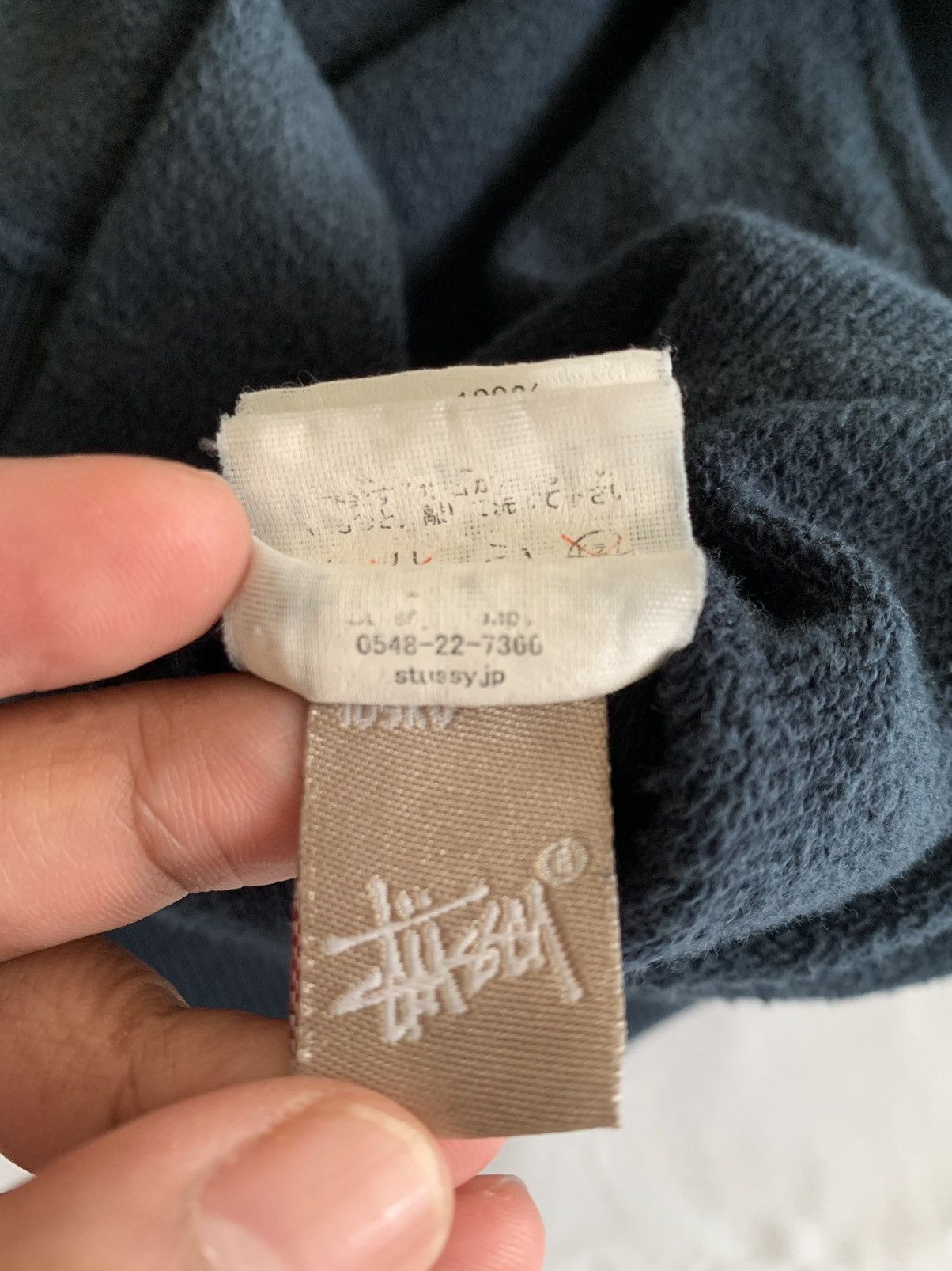 Stussy Sick🔥Sunfaded Stussy Troops Embroidered American Flag Hoodie Size US M / EU 48-50 / 2 - 19 Thumbnail