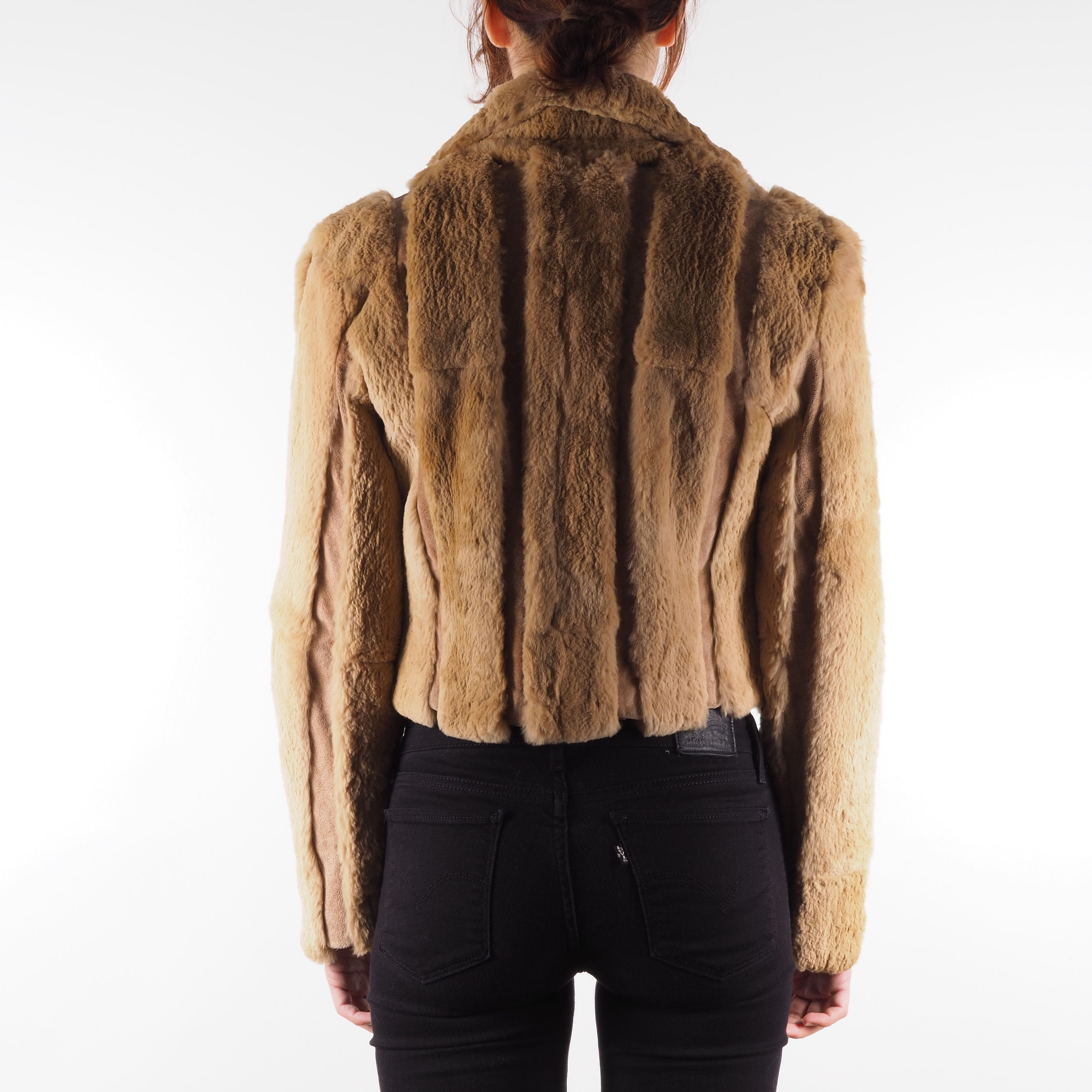 Valentino × Vintage Valentino Vintage Shearling Fur Leather Jacket 70s 80s Size ONE SIZE - 10 Thumbnail
