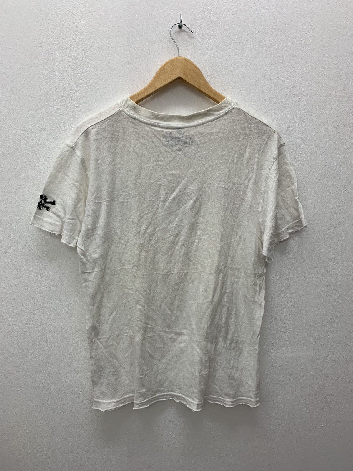 Vans Distressed Vans Skull Skateboard Tshirt Size US M / EU 48-50 / 2 - 4 Thumbnail