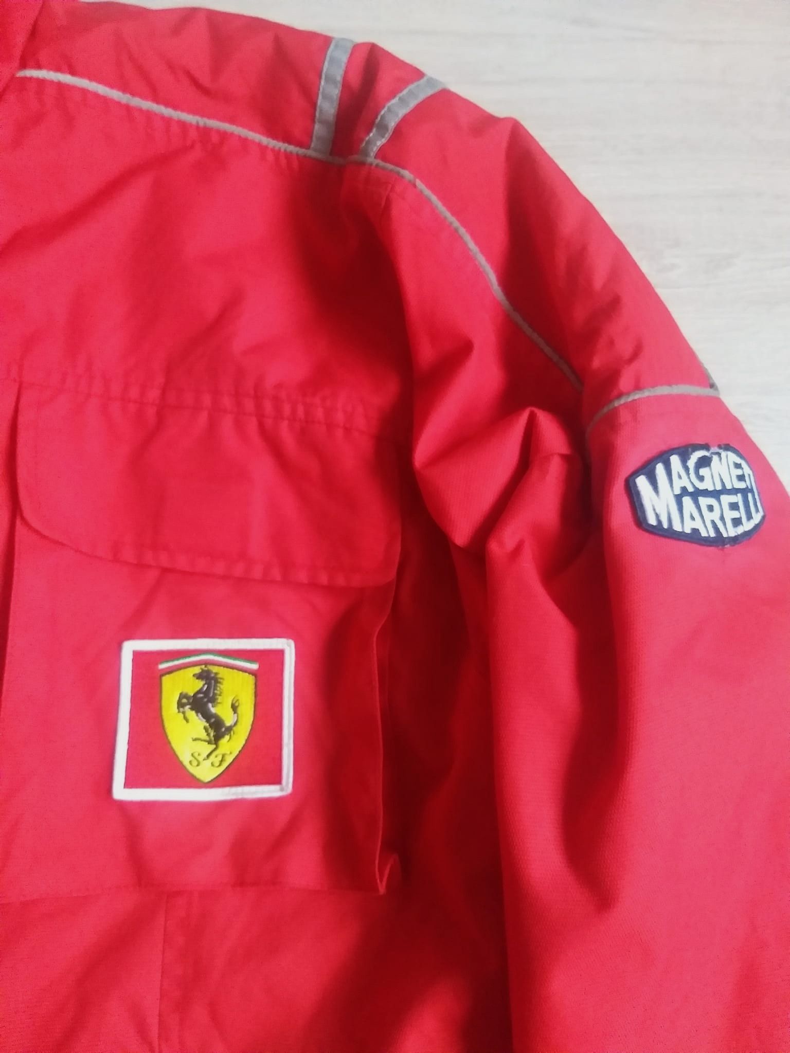 Ferrari Vintage Ferrari F1 Team Jacket Shell Sponsor Formula 1 Size US XL / EU 56 / 4 - 4 Thumbnail