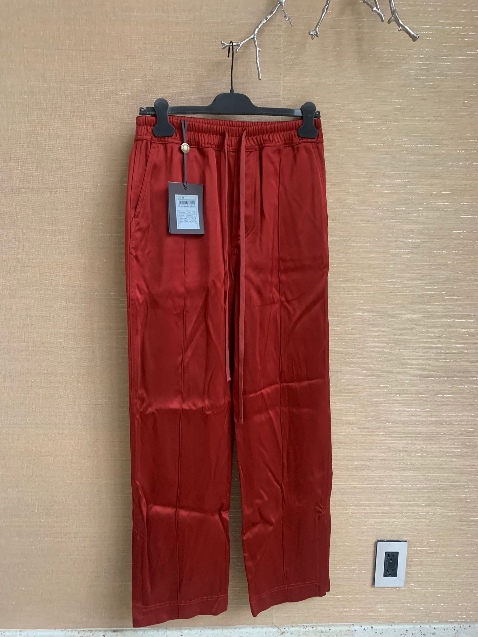 Tom Ford Casual Silk Trousers Size US 31 - 1 Thumbnail