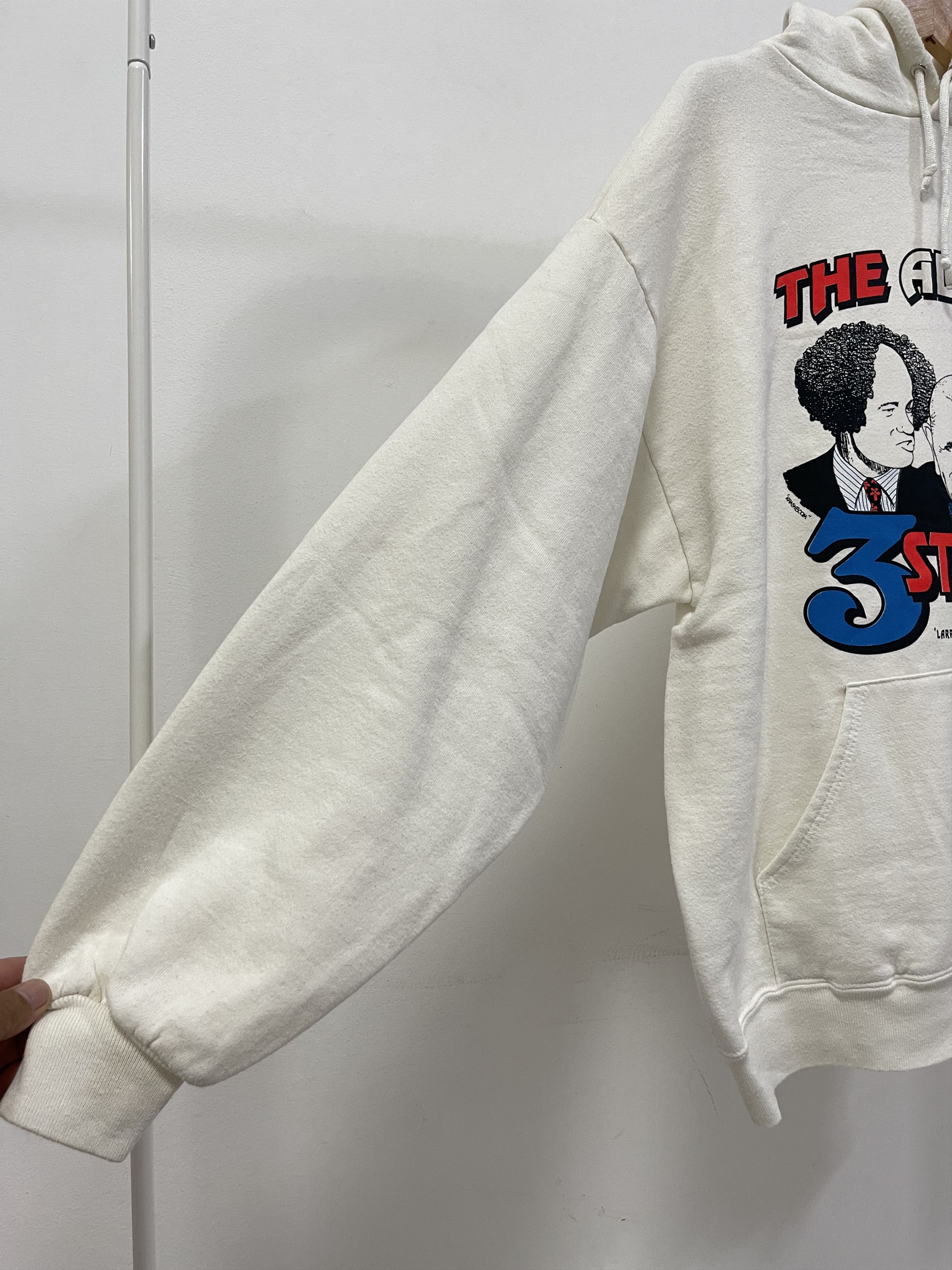 Vintage 1992 Three Stooges Presidential Candidates Parody Hoodie Size US M / EU 48-50 / 2 - 6 Thumbnail