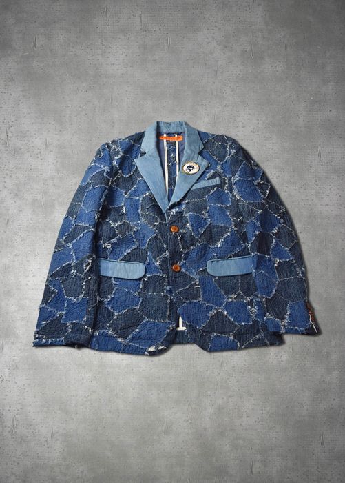 Sasquatchfabrix Sasquatchfabrix x Nepenthes denim jacket 1-4-57